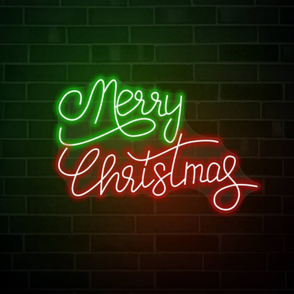 Merry Christmas Neon Sign Christmas Neon Light - Shineneon