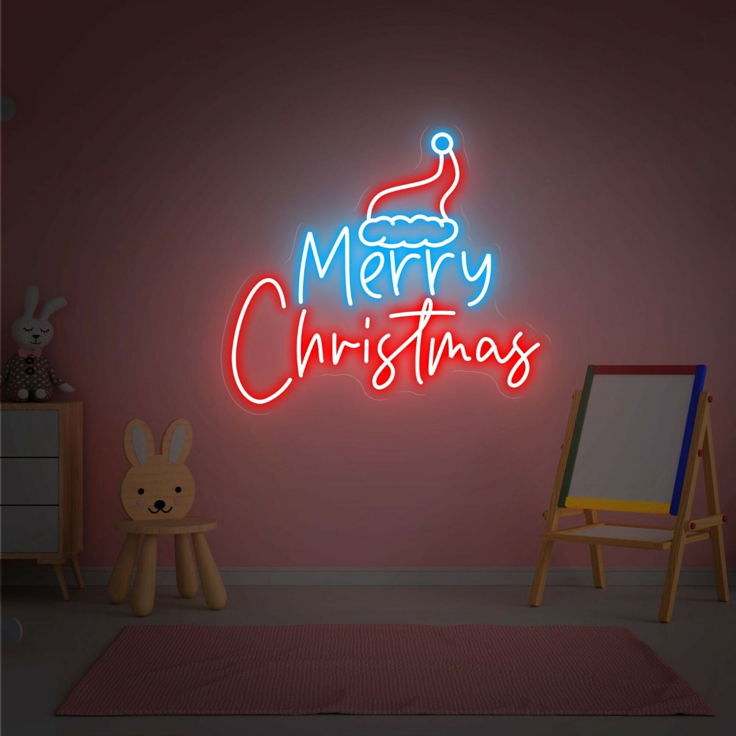 Merry Christmas Neon Sign Led Sign For Enchanting Home Office | Shineneon