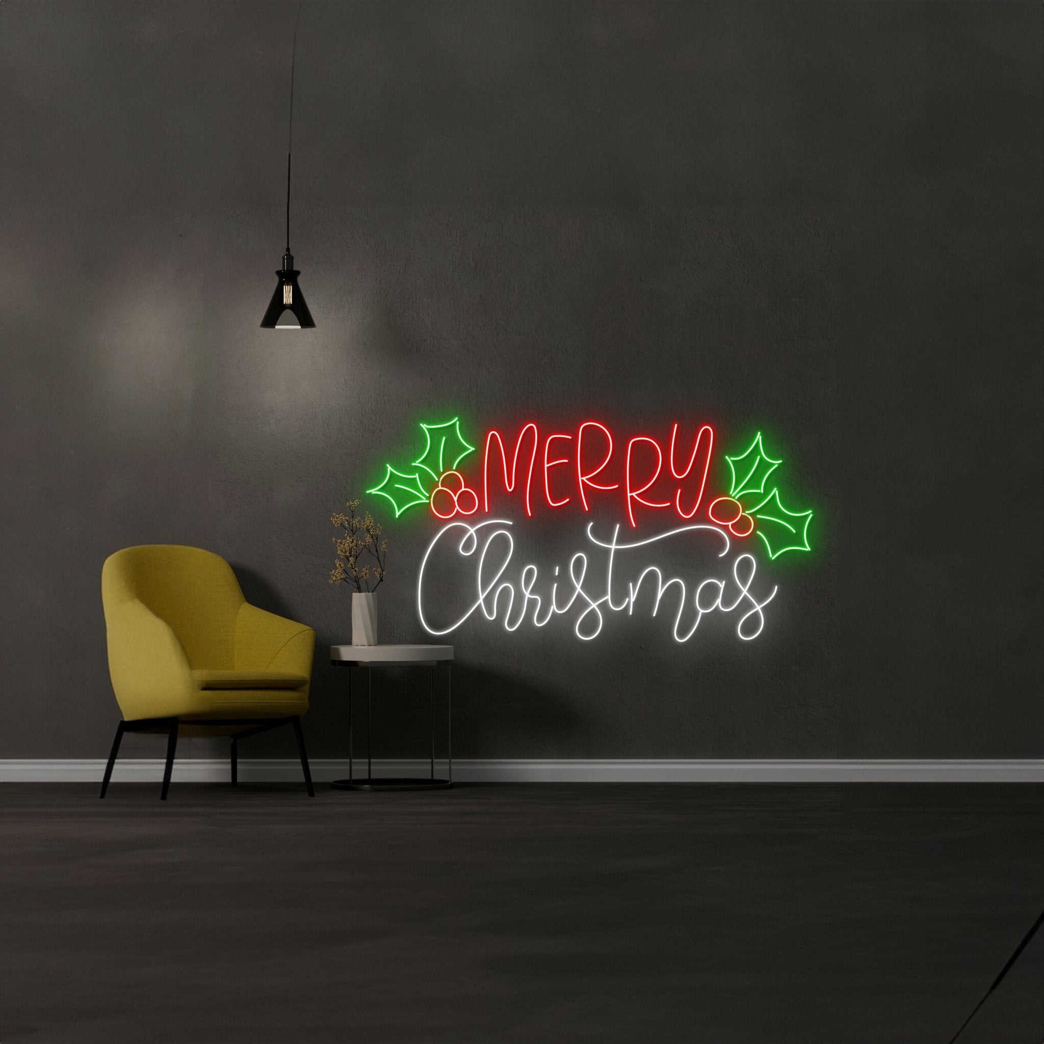Merry Christmas Neon Sign Merry Christmas Led Lights - Shineneon