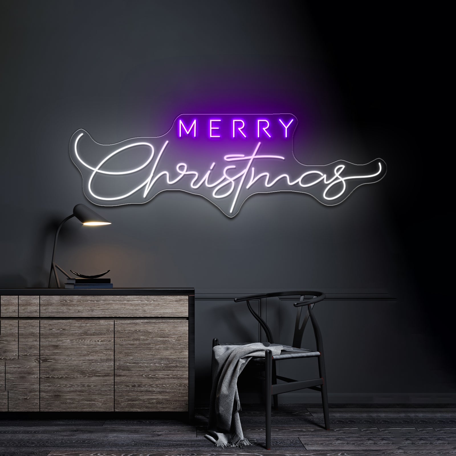 Merry Christmas Neon Sign