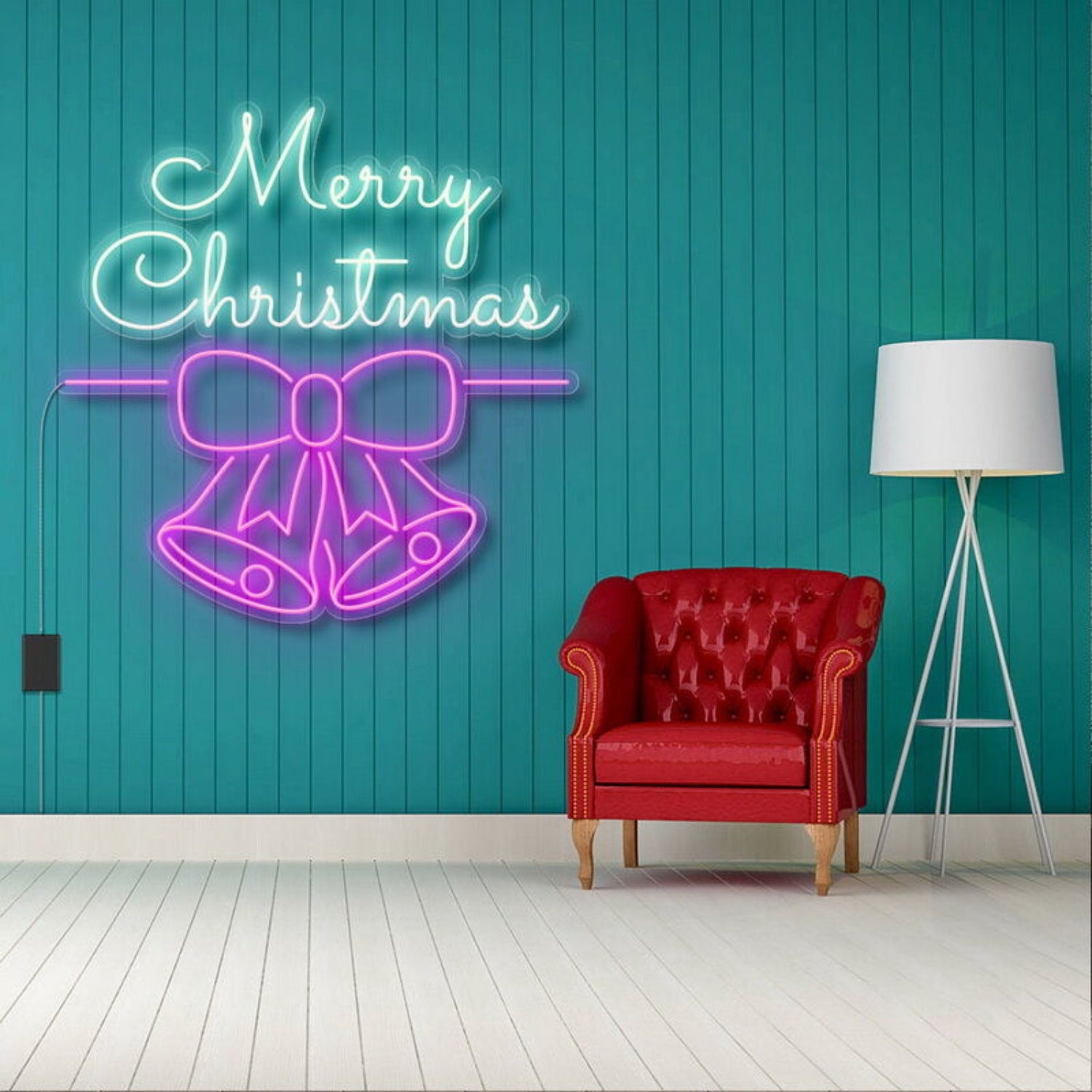 Merry Christmas With Bell Neon Sign | Shineneon