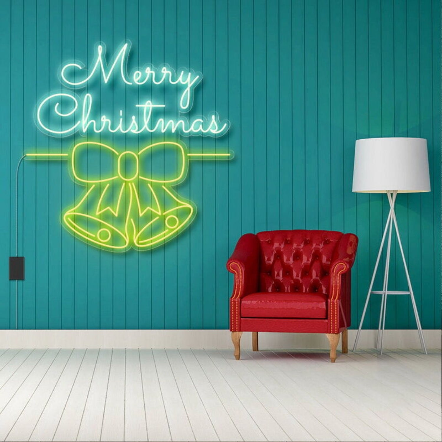 Merry Christmas With Bell Neon Sign | Shineneon
