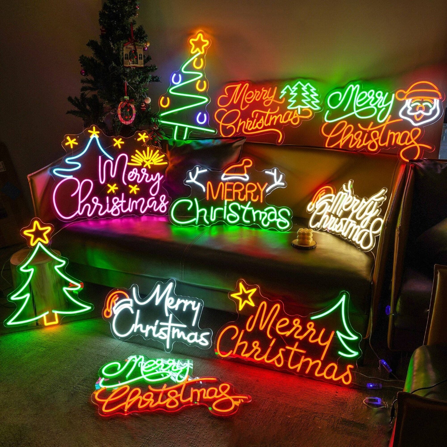Merry Christmas Xmas Neon Sign Led Sign For Christmas Eve | Shineneon