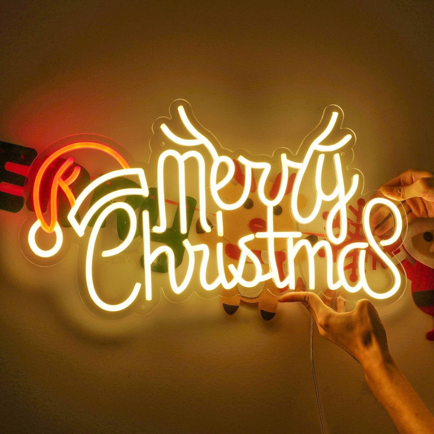 Merry Christmas Xmas Neon Sign Led Sign For Christmas Eve | Shineneon