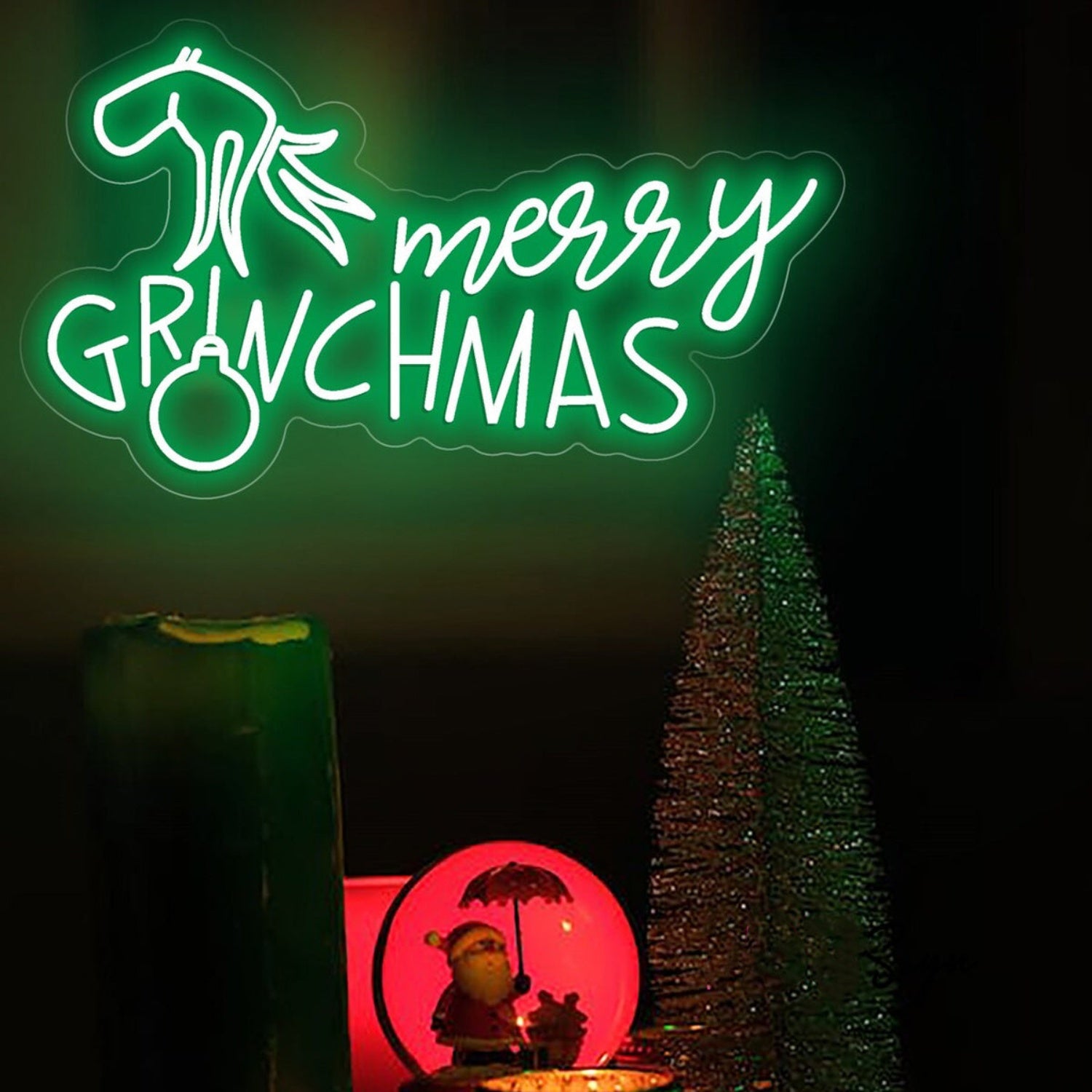 Merry Grinchmas Neon Sign Led Sign | Shineneon