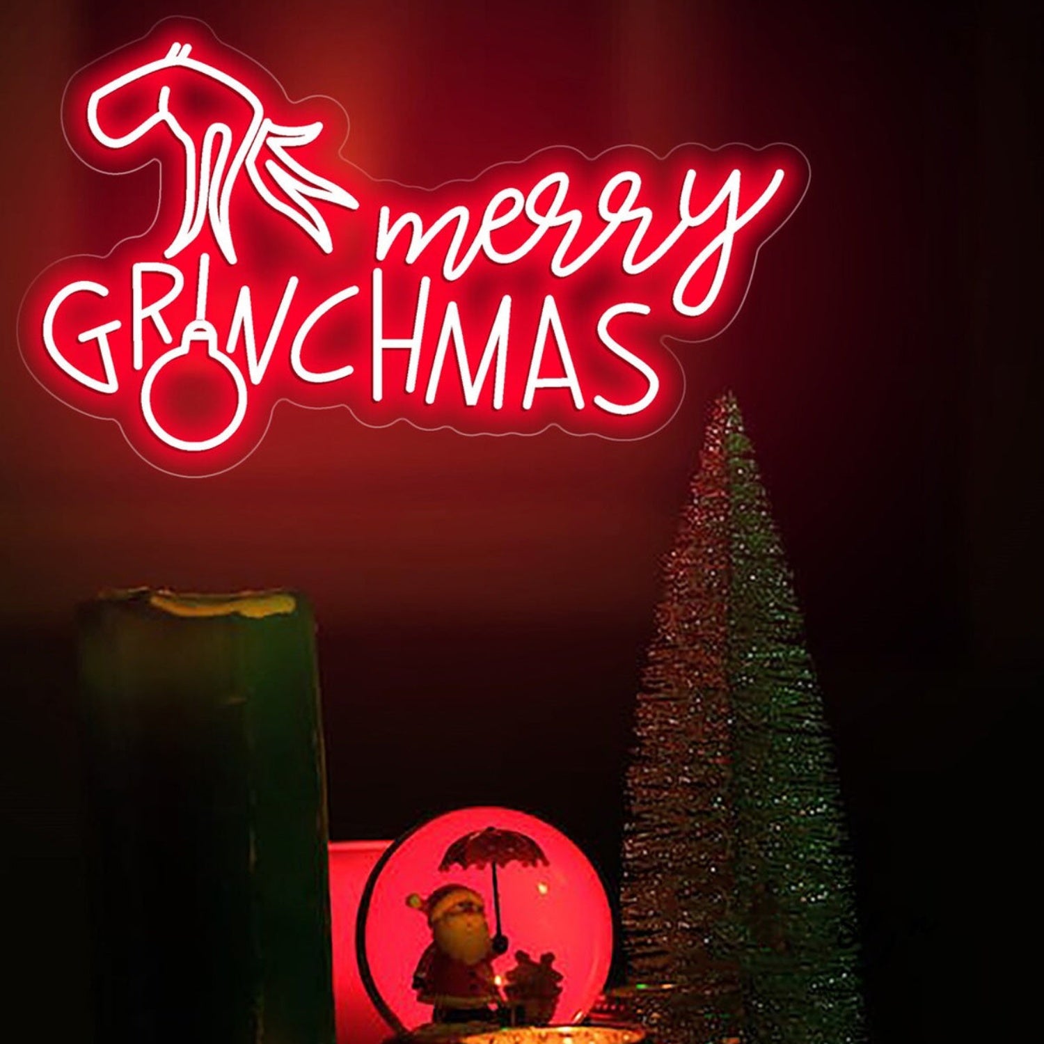 Merry Grinchmas Neon Sign Led Sign | Shineneon