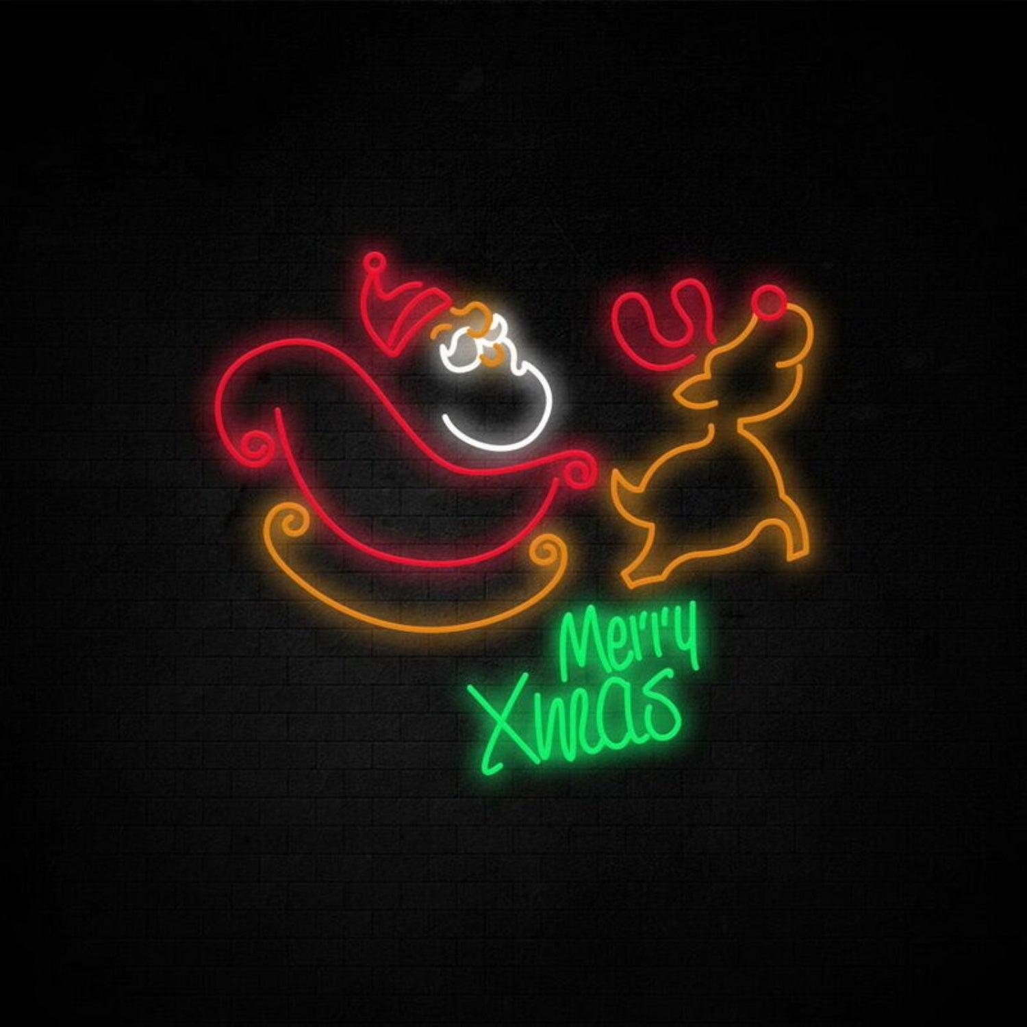Merry Xmas Neon Sign Adds Cheer To Christmas Decor | Shineneon