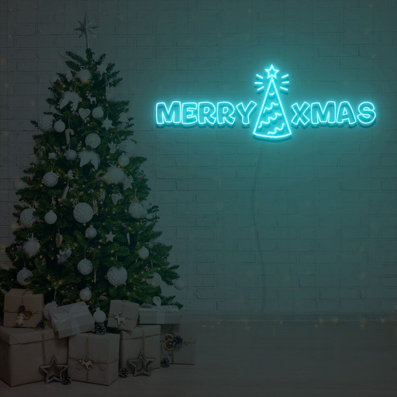 Merry Xmas Neon Sign Fashion Neon Sign For Home Party | Shineneon