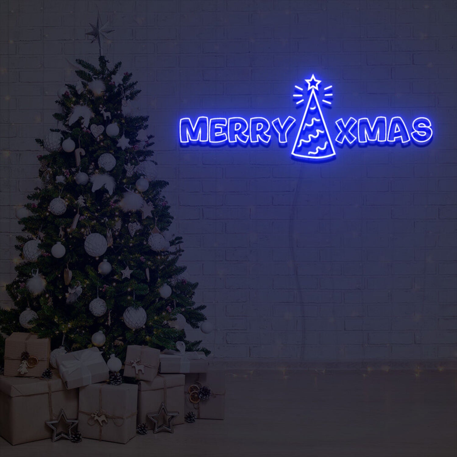 Merry Xmas Neon Sign Fashion Neon Sign For Home Party | Shineneon