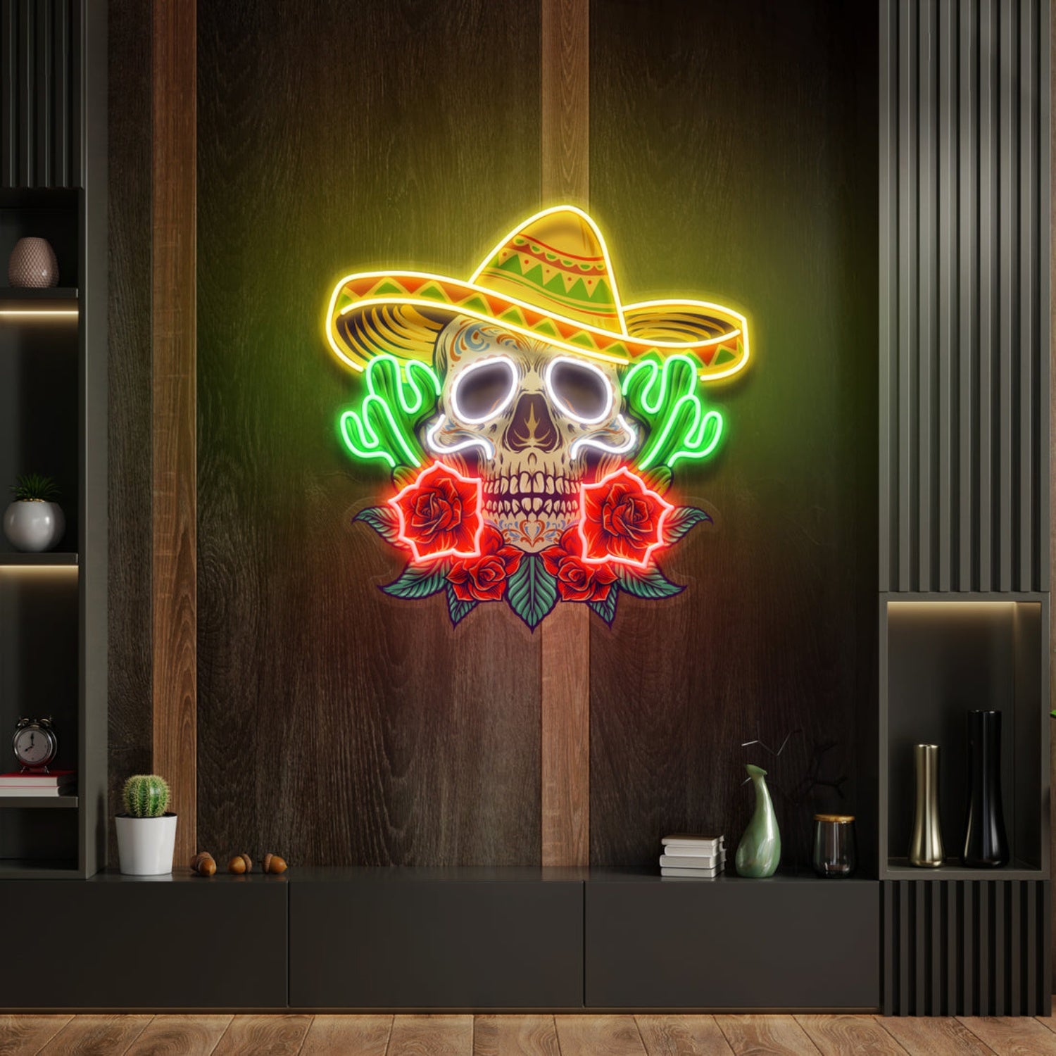 Mexican Food Restaurants Acrylic Artwork Led Neon Sign | Shineneon