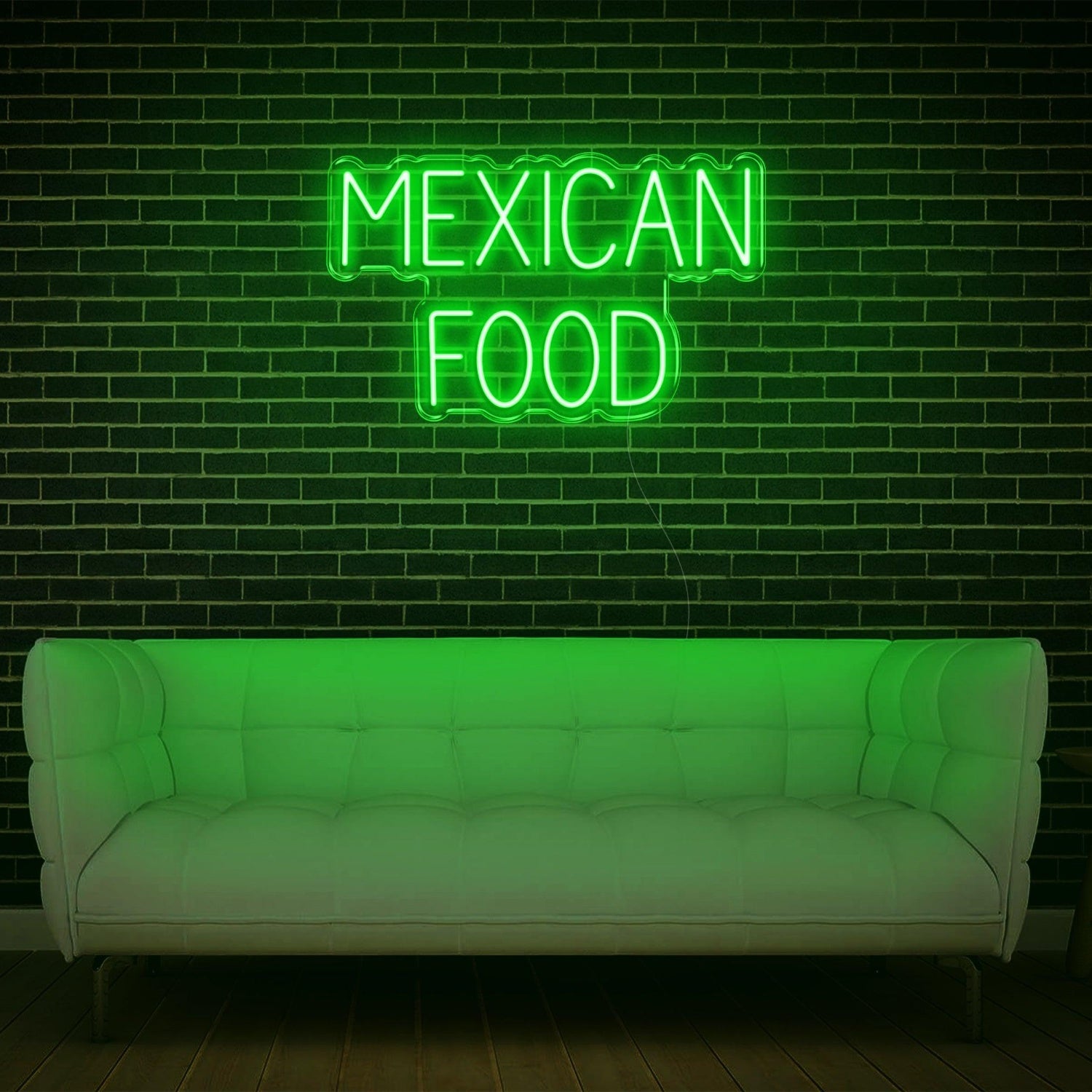 Mexican Food Warm Yellow Retro Led Neon Sign For Cafe Restaurant Wall Decor | Shineneon