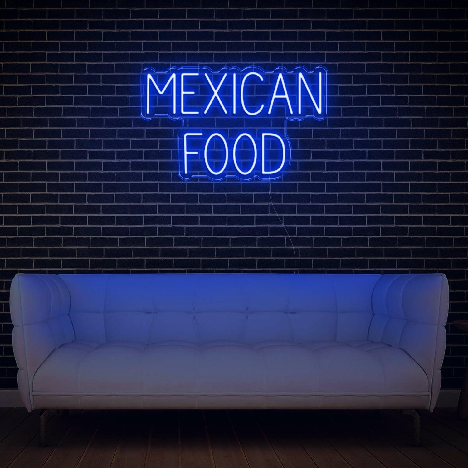 Mexican Food Warm Yellow Retro Led Neon Sign For Cafe Restaurant Wall Decor | Shineneon