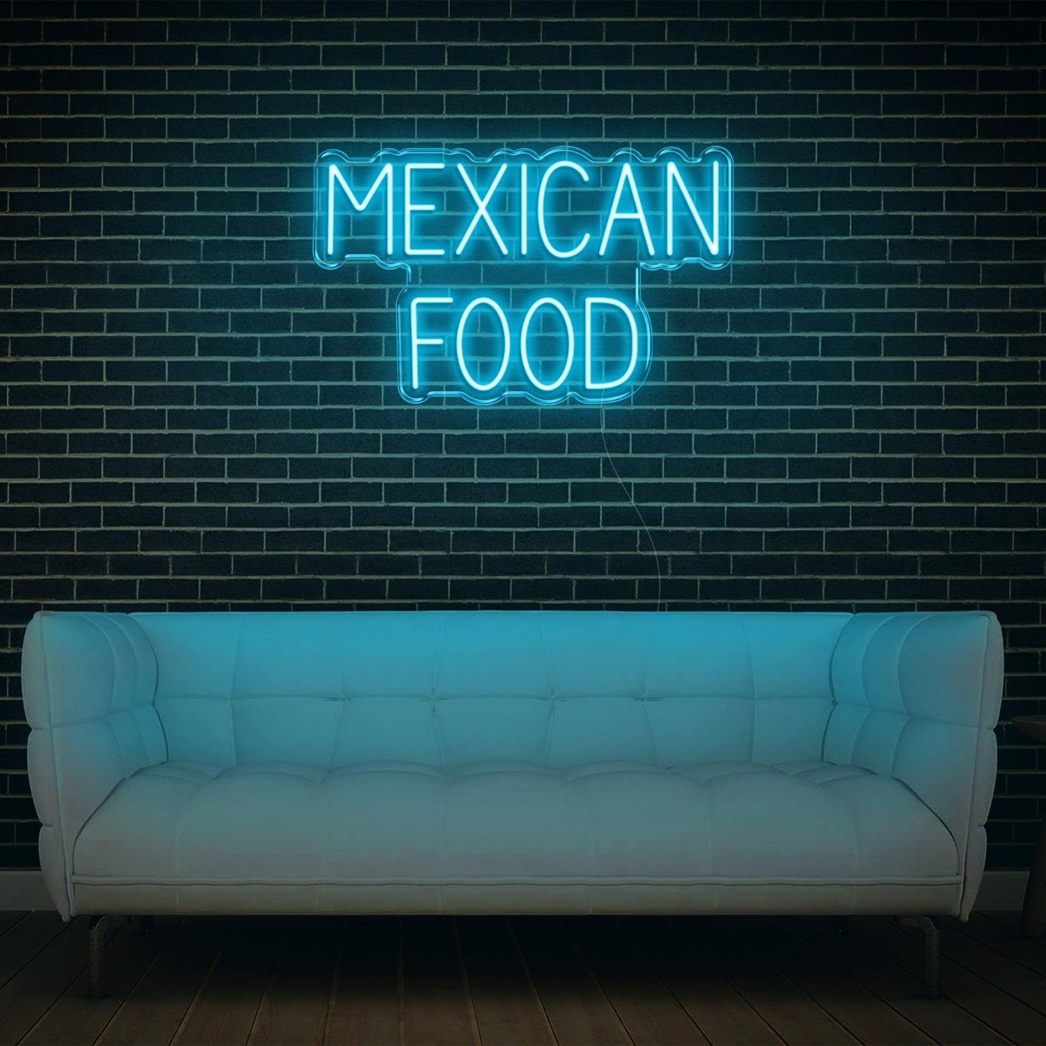 Mexican Food Warm Yellow Retro Led Neon Sign For Cafe Restaurant Wall Decor | Shineneon