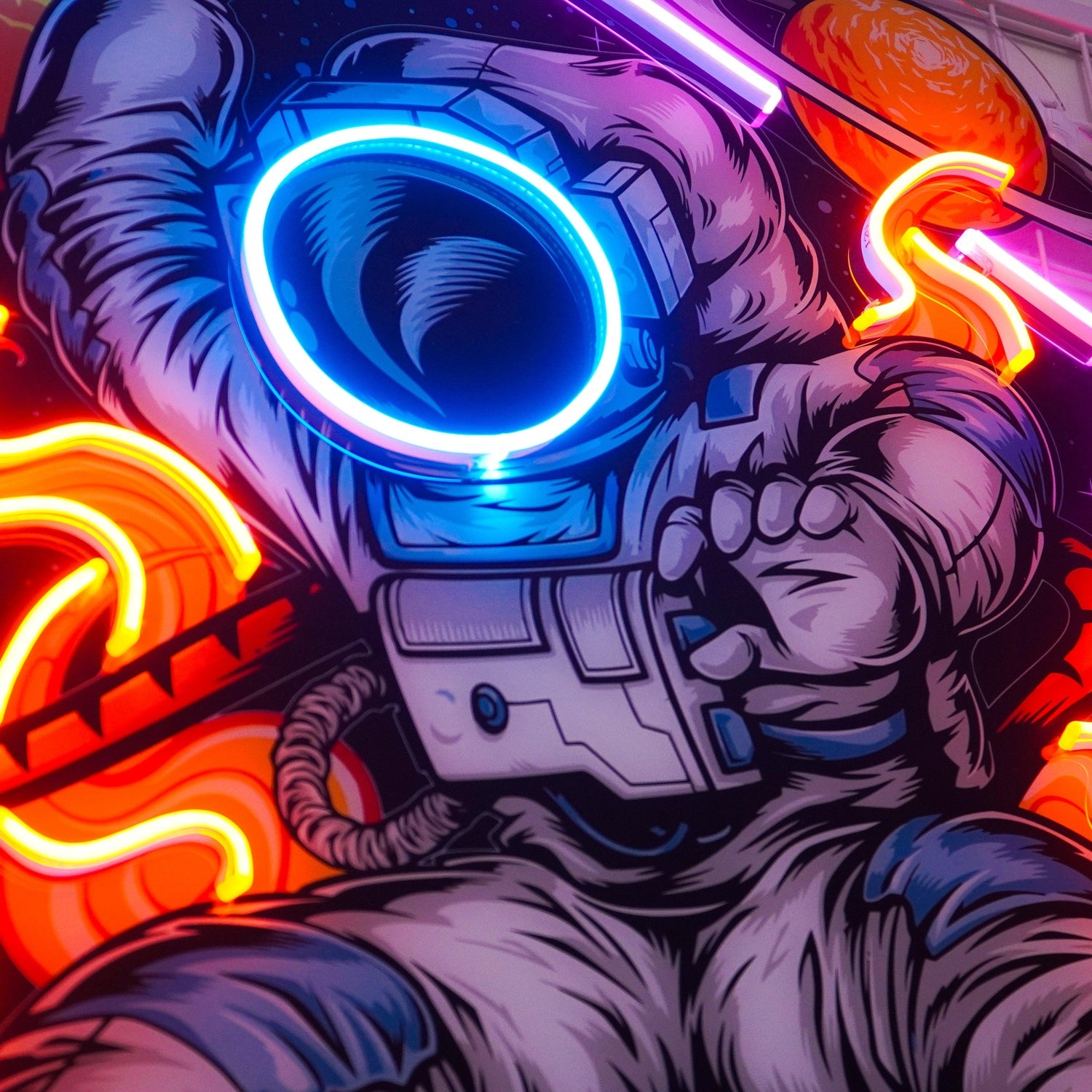 Mexican Skull Sombrero Cactus Multicolor Uv Printed Led Neon Sign For Restaurant Cafe Decor | Shineneon