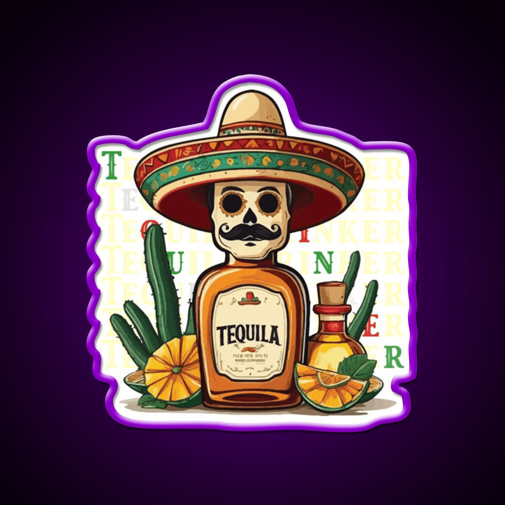 Mexico Drink Cinco De Mayo Celebration Party Drink Tequila Led Neon Sign Rgb Color - Shineneon