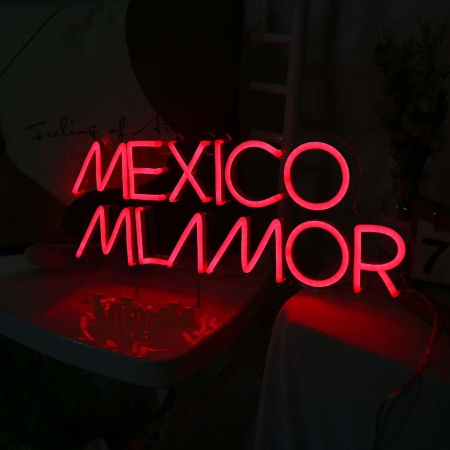 Mexico Mi Amled Neon Sign Fcultural And Festive Spaces | Shineneon