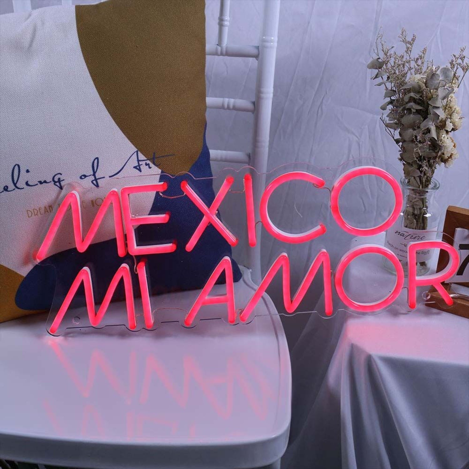 Mexico Mi Amled Neon Sign Fcultural And Festive Spaces | Shineneon