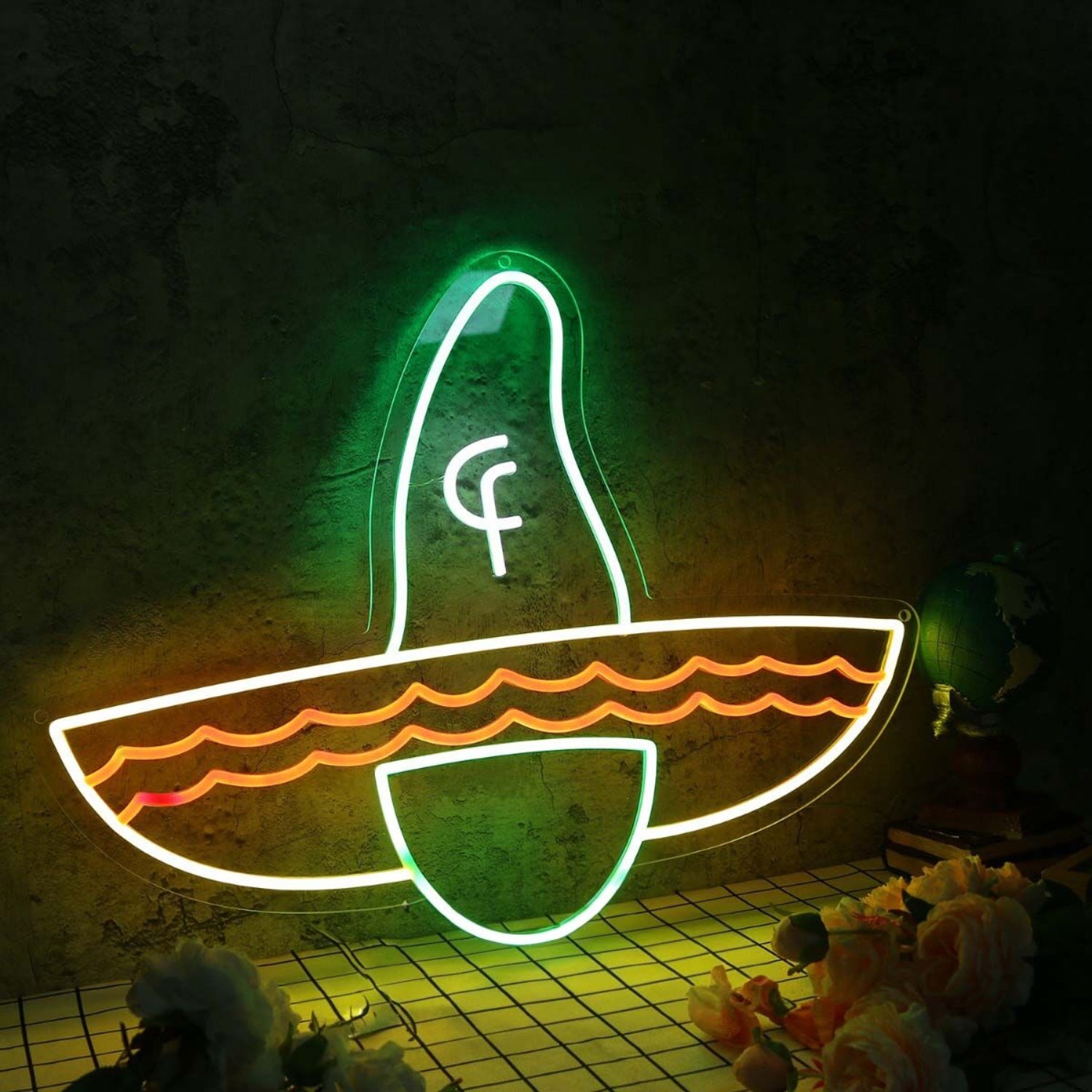 Mexico Sombrero Hat Neon Sign | Shineneon