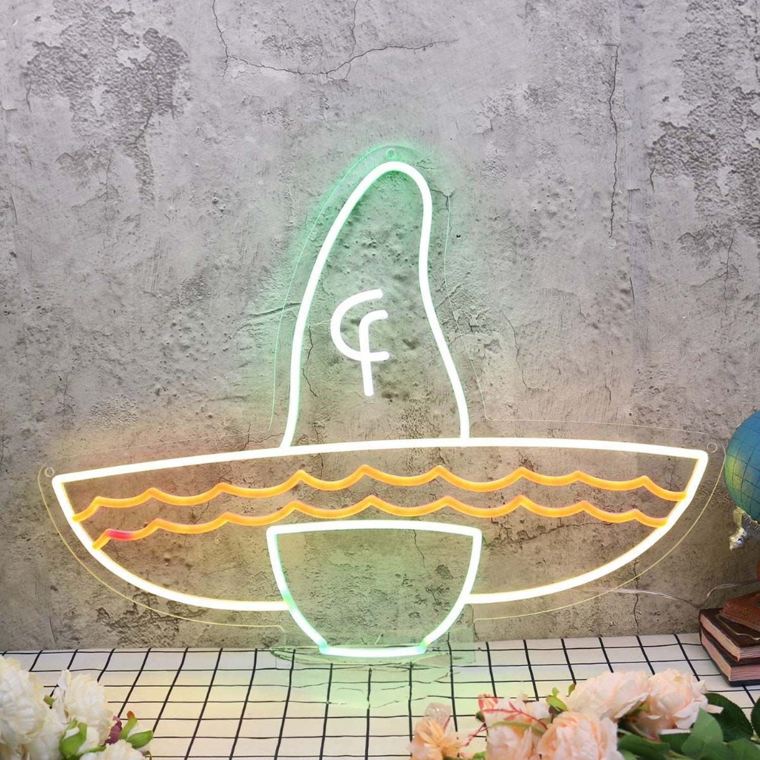 Mexico Sombrero Hat Neon Sign | Shineneon