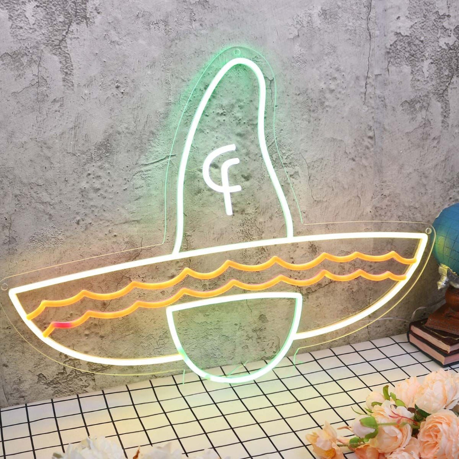 Mexico Sombrero Hat Neon Sign | Shineneon