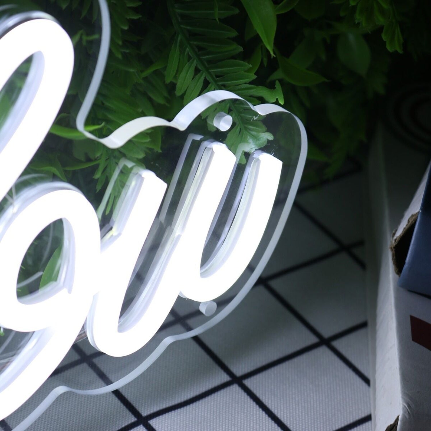 Mialow White Led Neon Sign - Shineneon