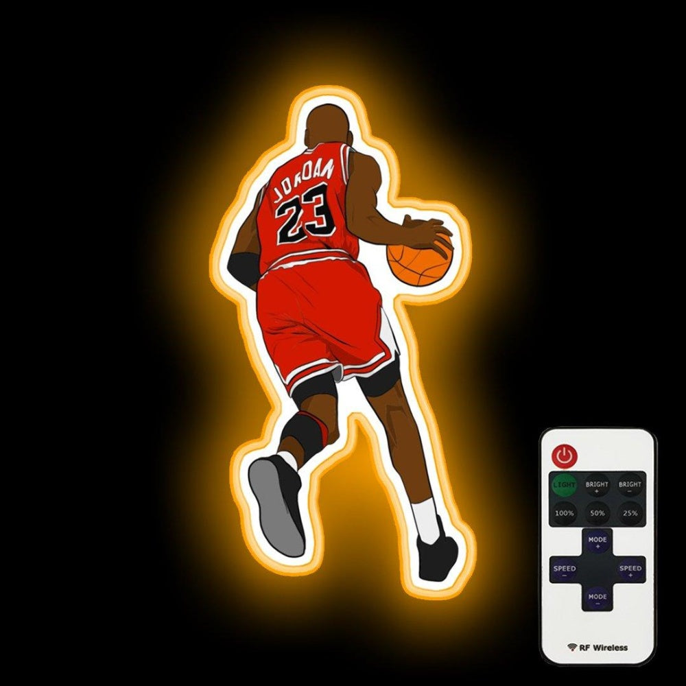 Michael Jordan Neon Sign