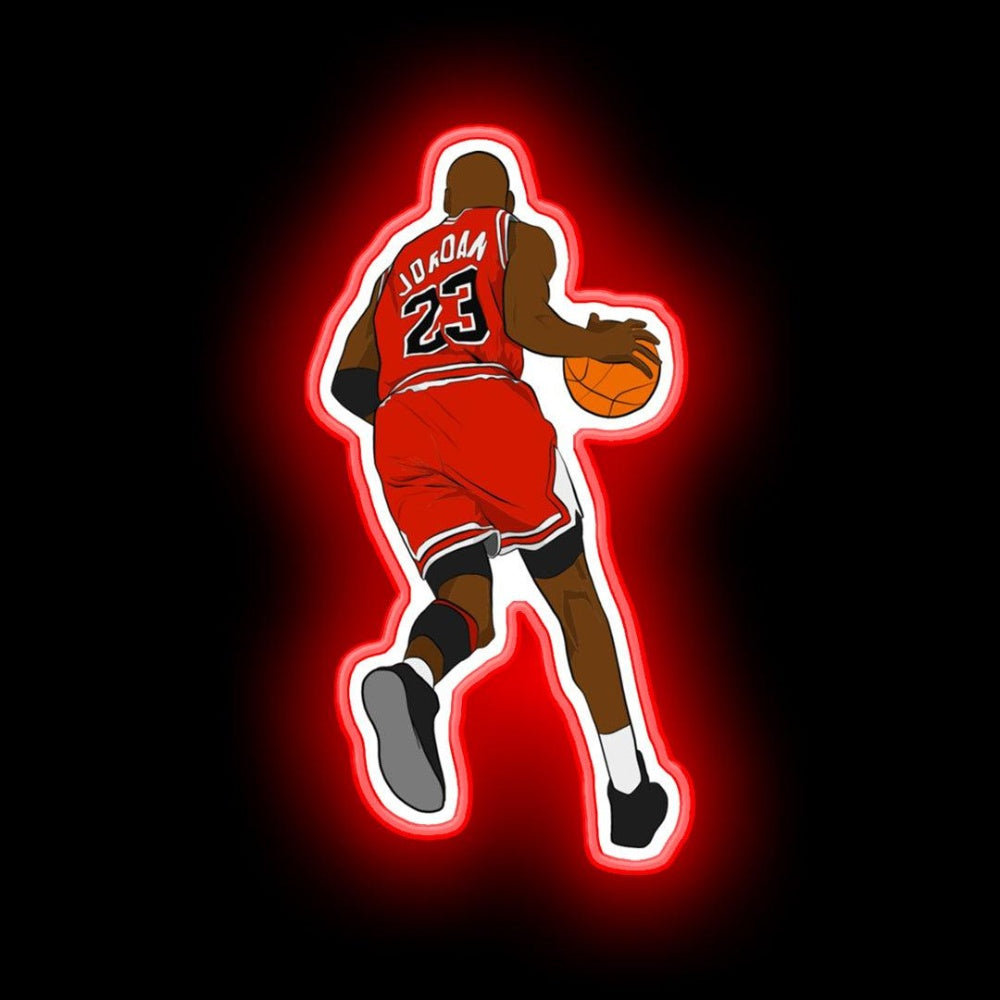 Michael Jordan Neon Sign