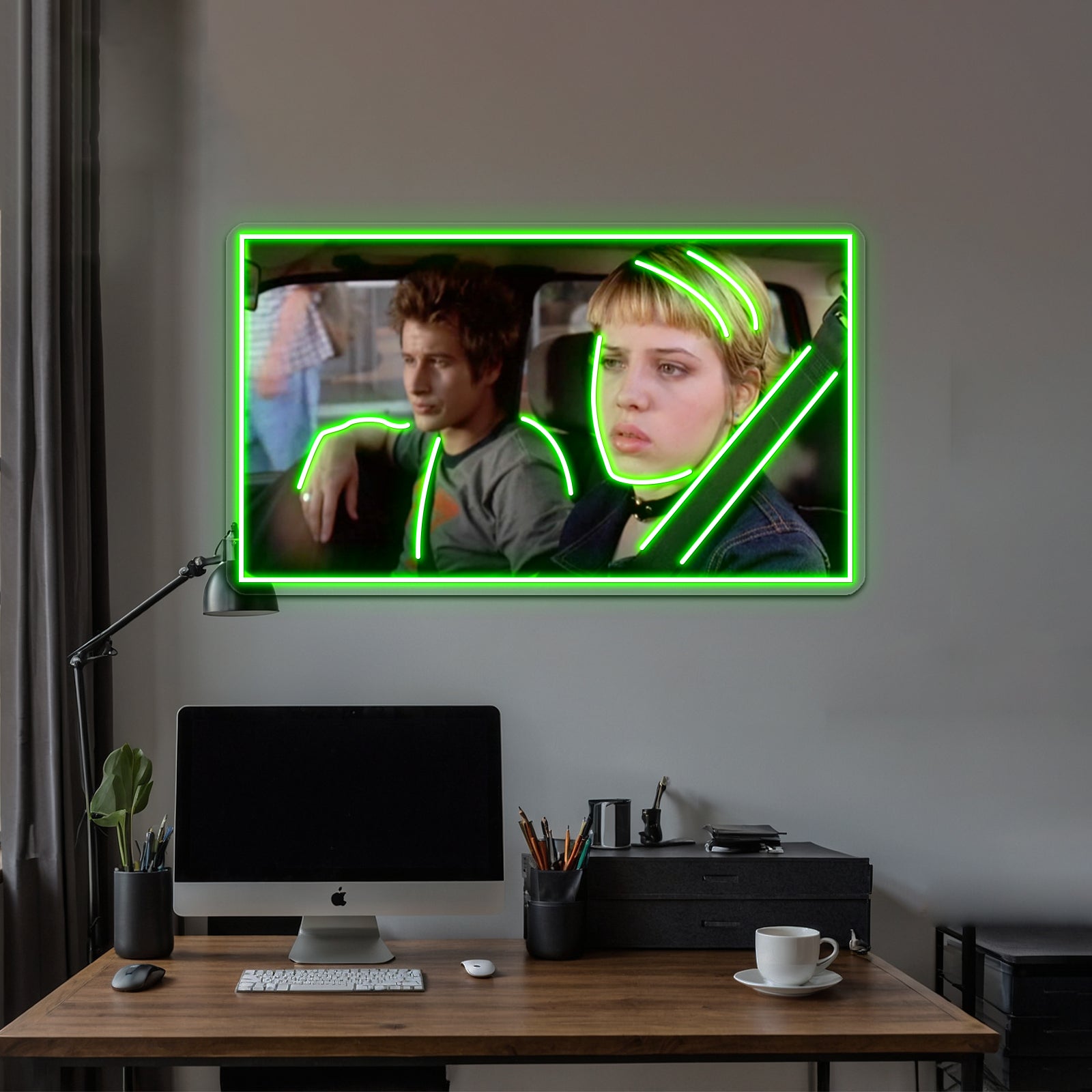 Michael X Maria Mm Artwork Neon Wall Signs | Shineneon