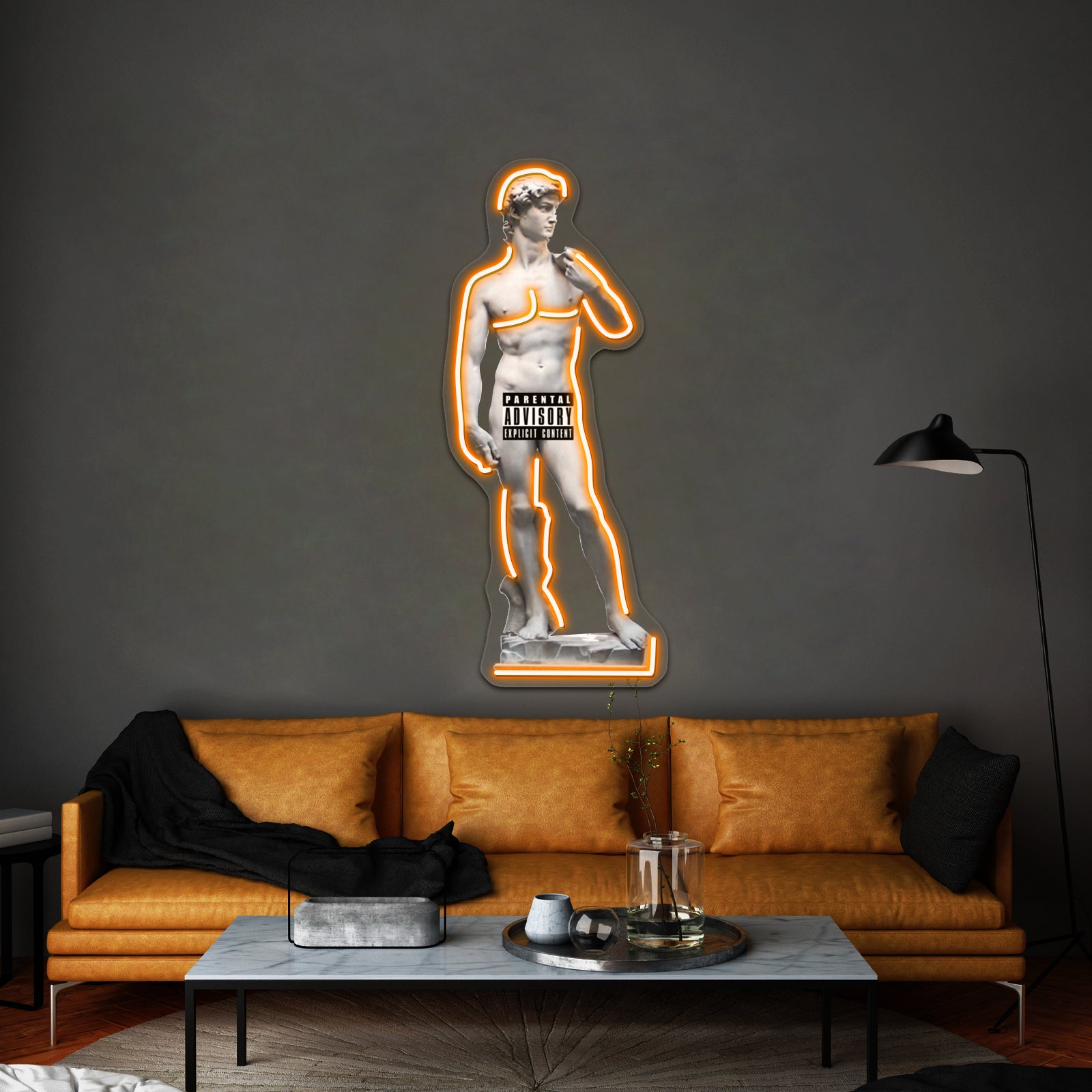 Michelangelo David Artwork Neon Wall Signs | Shineneon