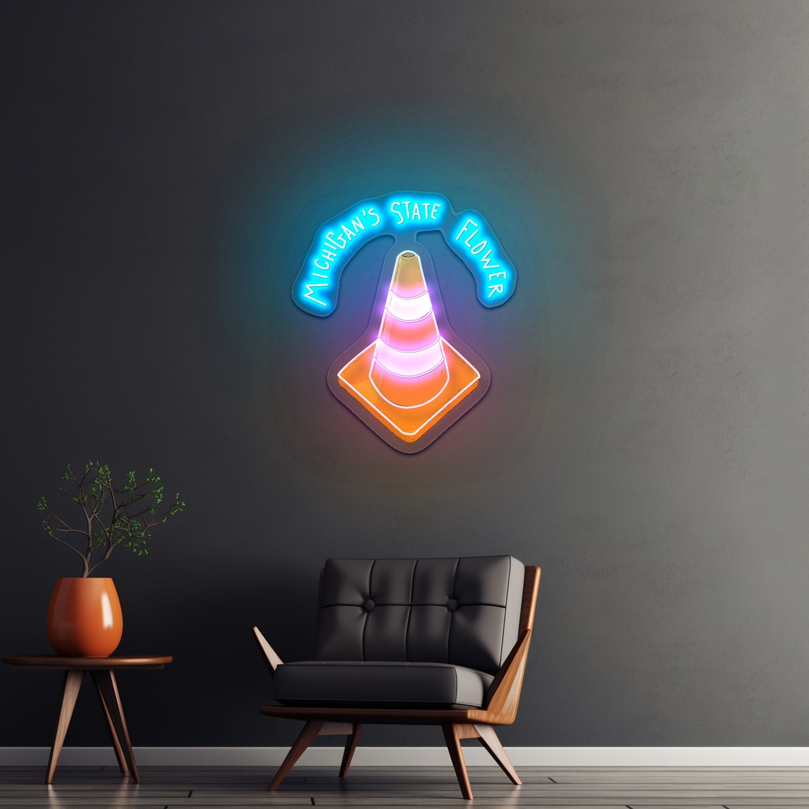 Michigan Lighthouse Artwork Led Signs - Shineneon