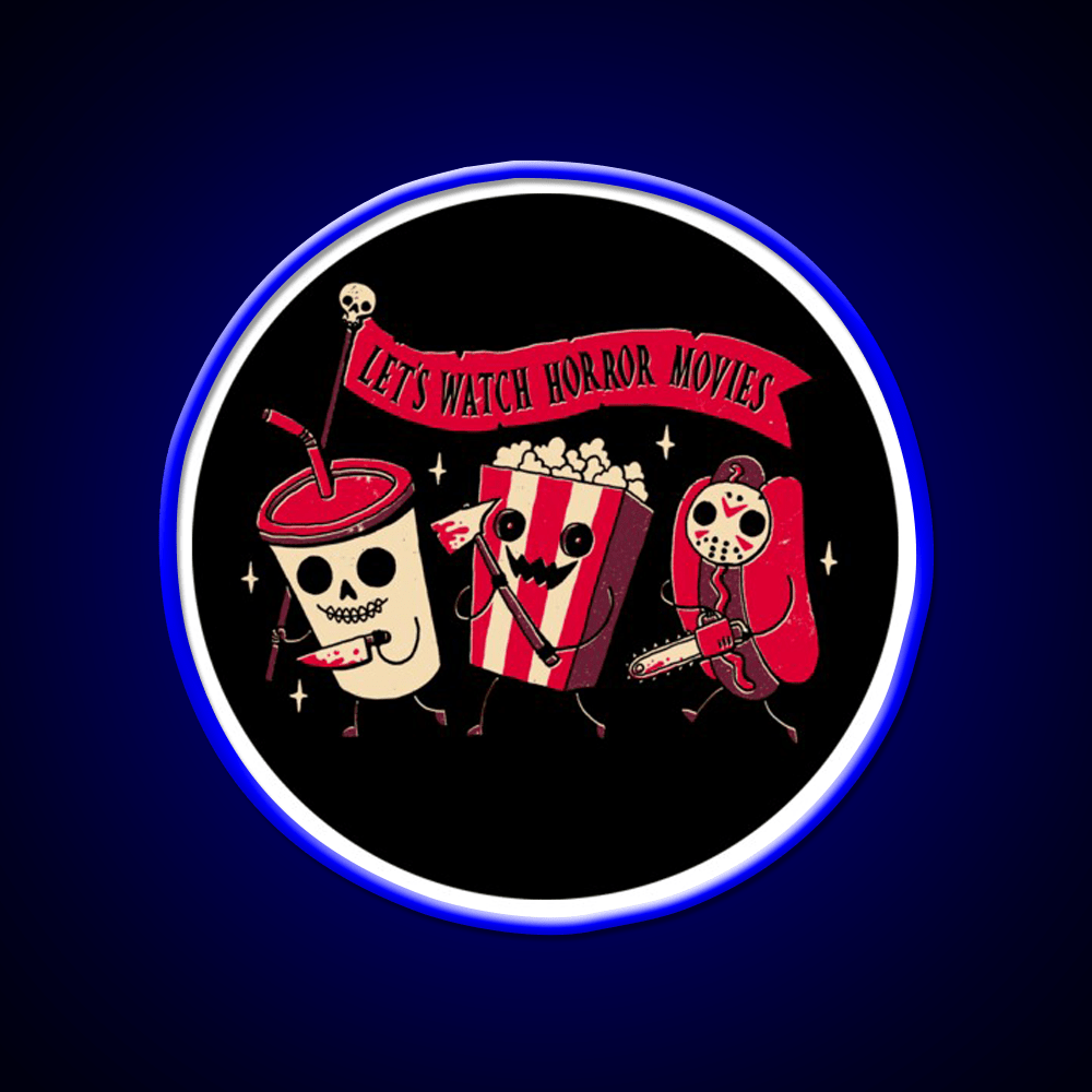 Midnight Movie Snack Food Led Neon Sign Rgb Color - Shineneon