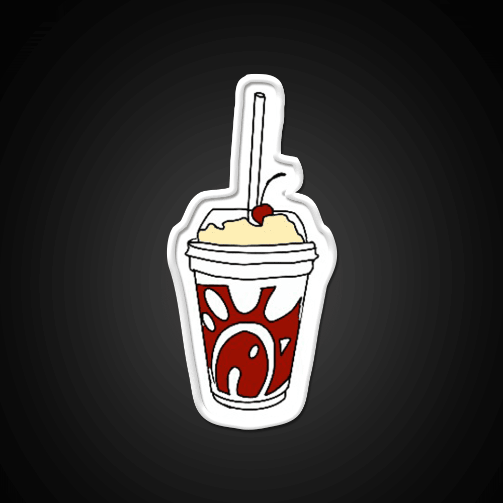 Milkshake Fast Food Led Neon Sign For Burger Place Rgb Color - Shineneon