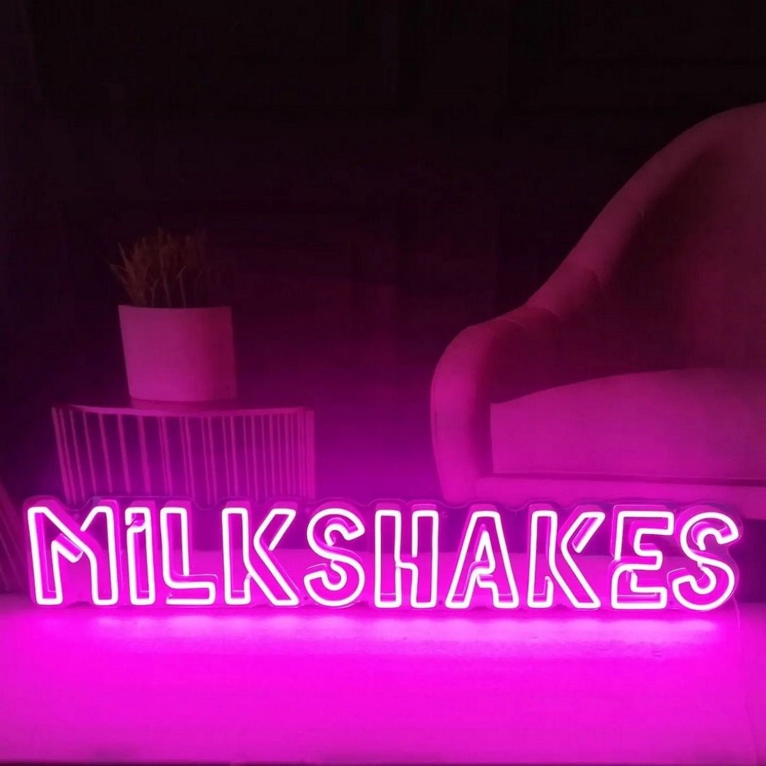 Milkshakes Led Sign Business Neon Sign - Shineneon