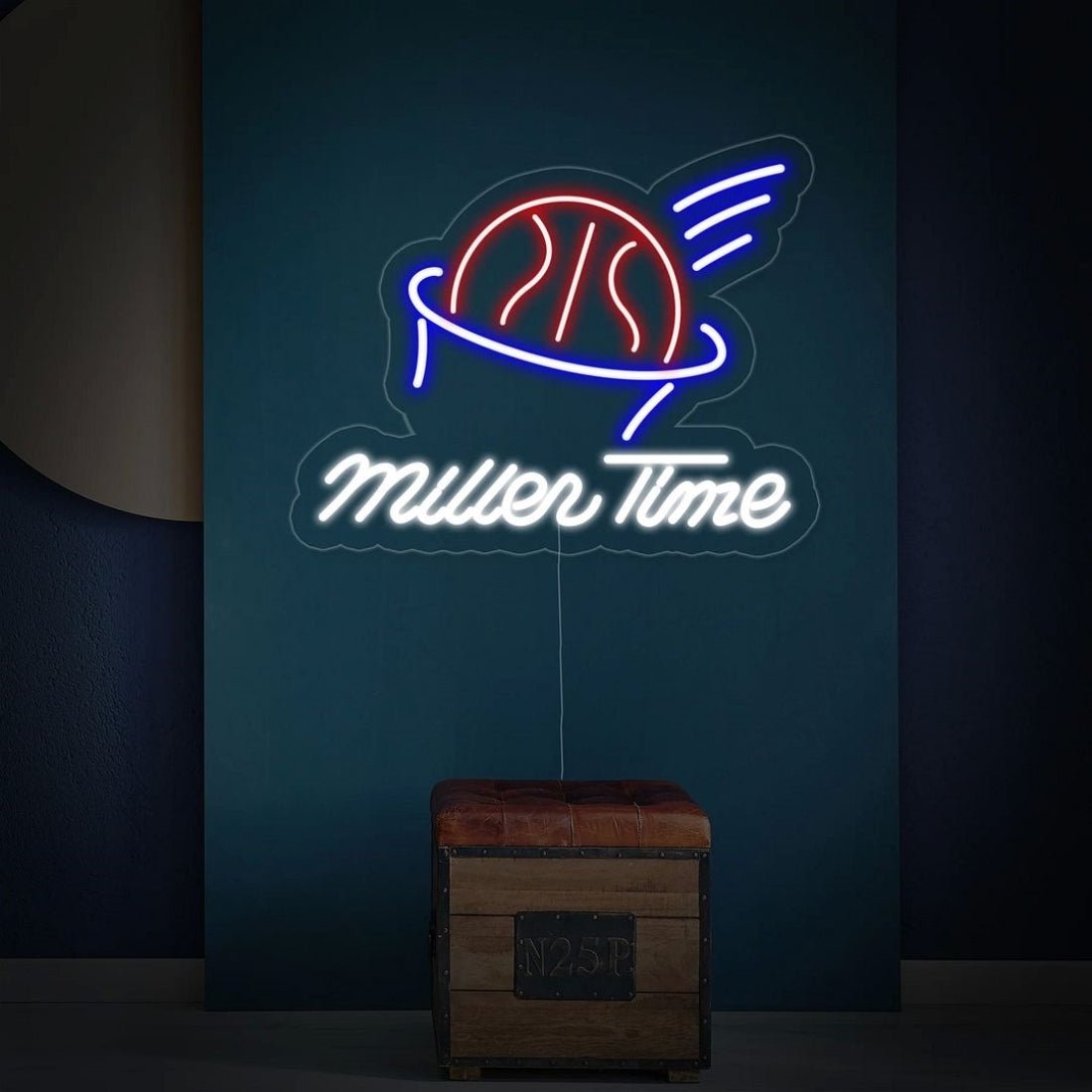 Miller Time Basketball Led Sign Business Neon Sign - Shineneon