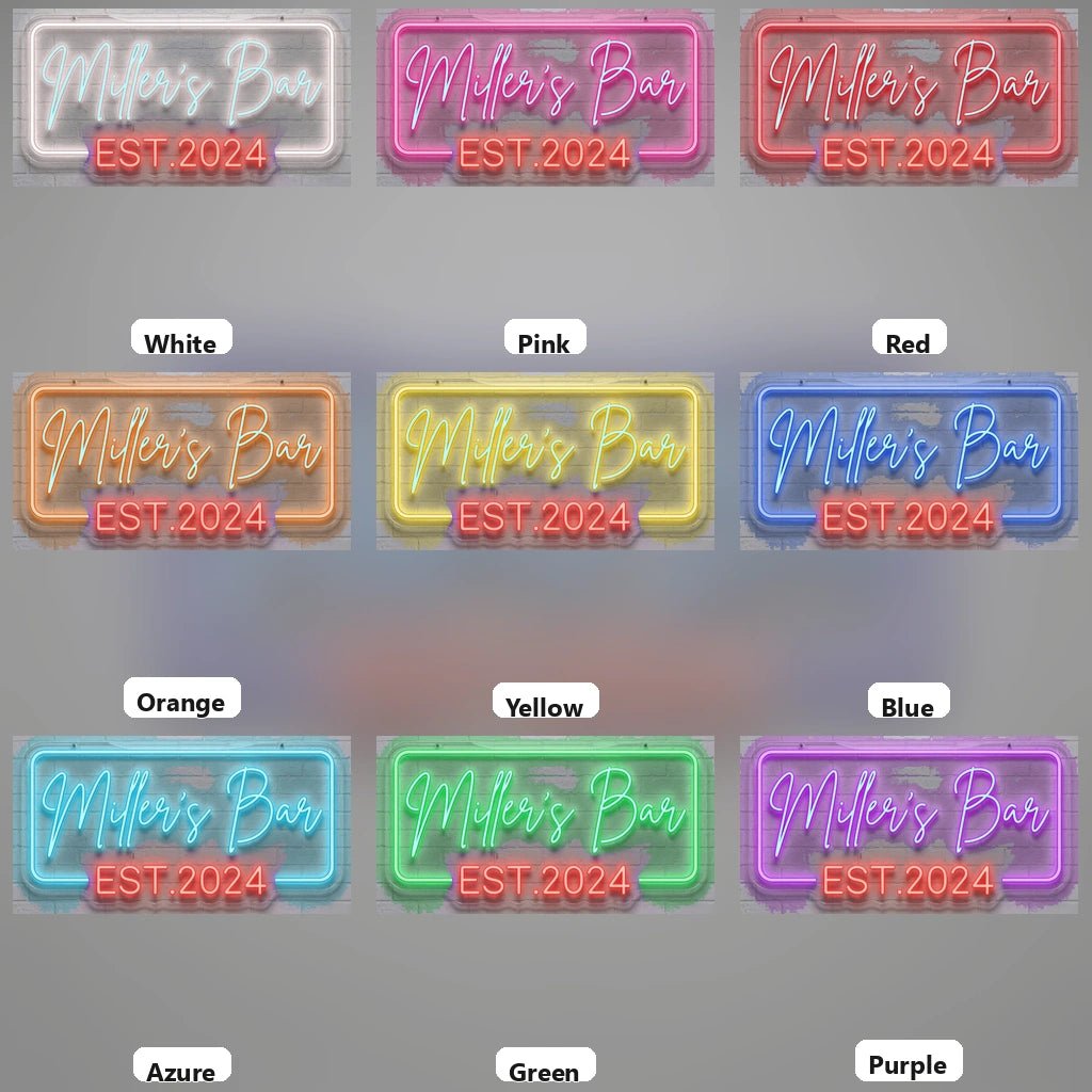 Miller's Bar LED Neon Sign - Shineneon