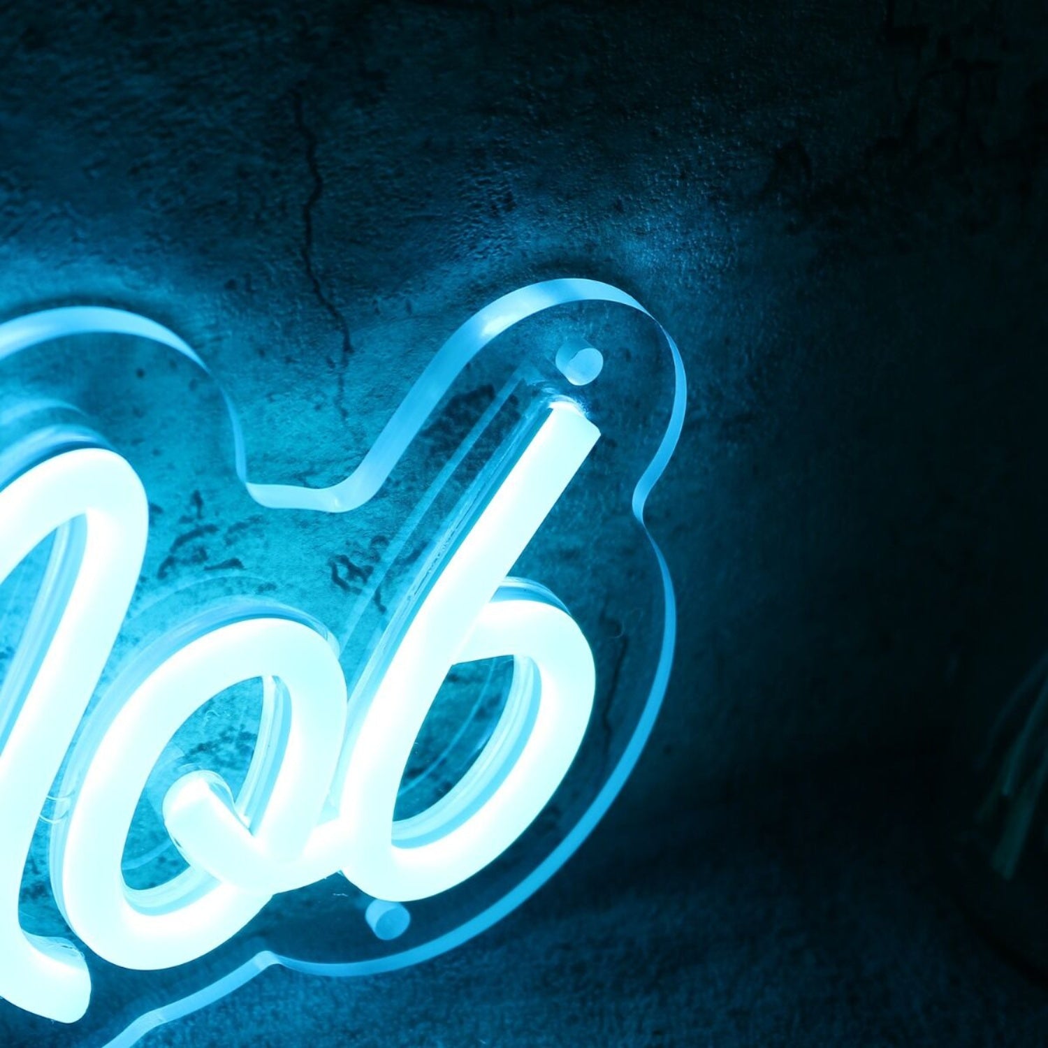 Milli Mob Blue Led Neon Sign - Shineneon