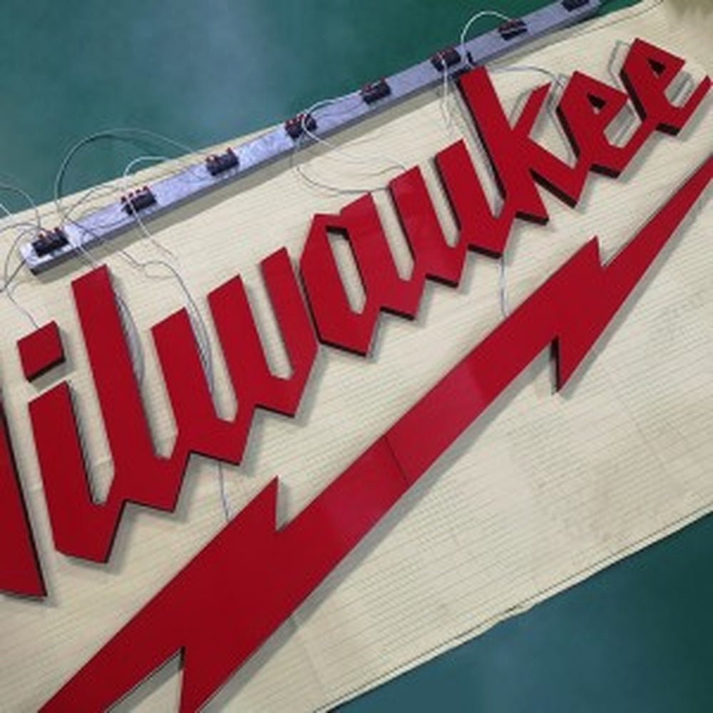 Milwaukee 3D Frontlit And Backlit Channel Letter Led Light Sign - Shineneon