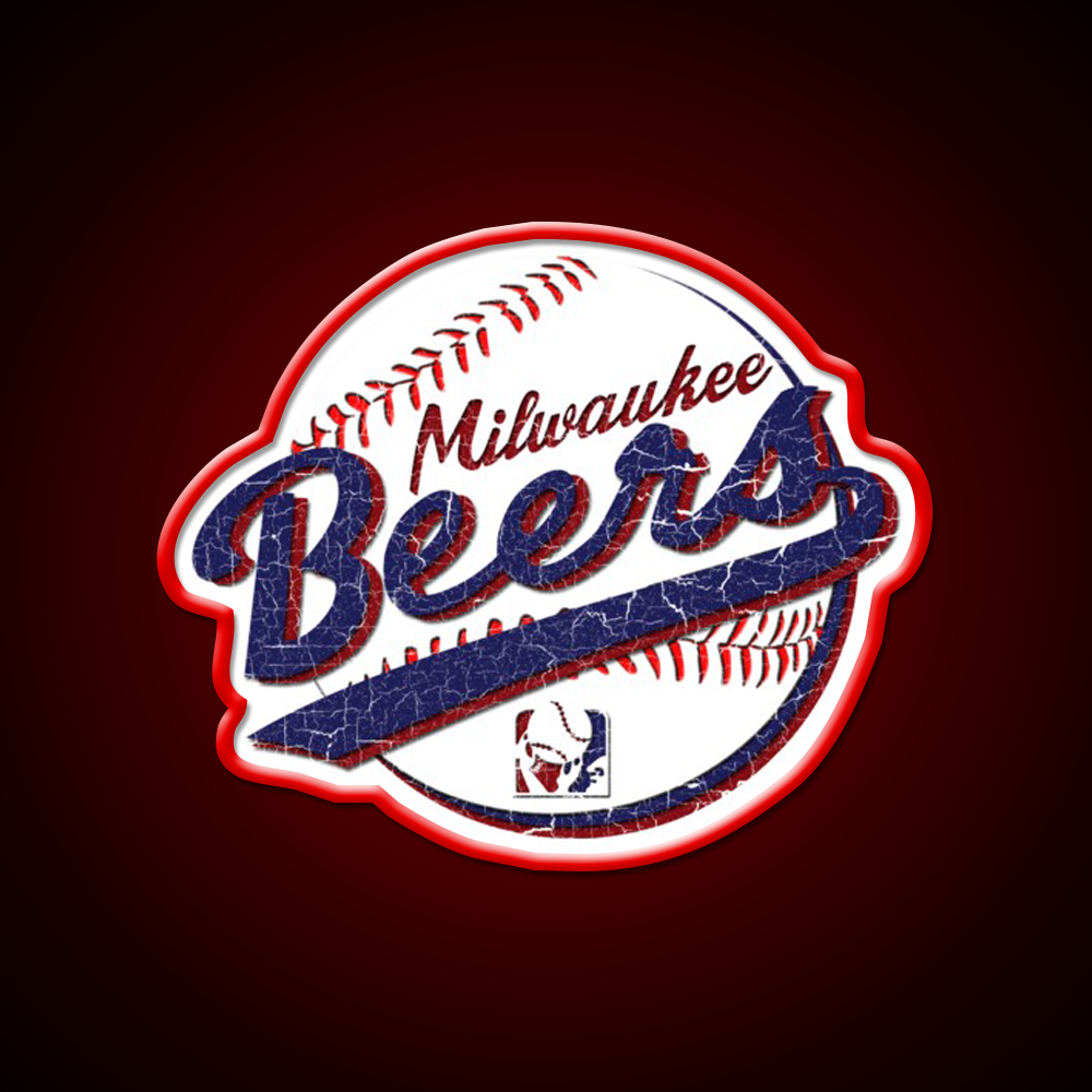 Milwaukee Beers Beer Bar Decor Led Neon Sign Rgb Color - LED neon sign view 10