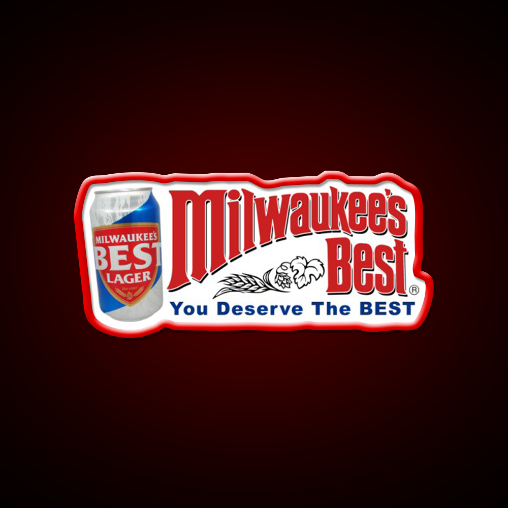Milwaukees Beer Can Design Beer Bar Decor Led Neon Sign Rgb Color - LED neon sign view 10