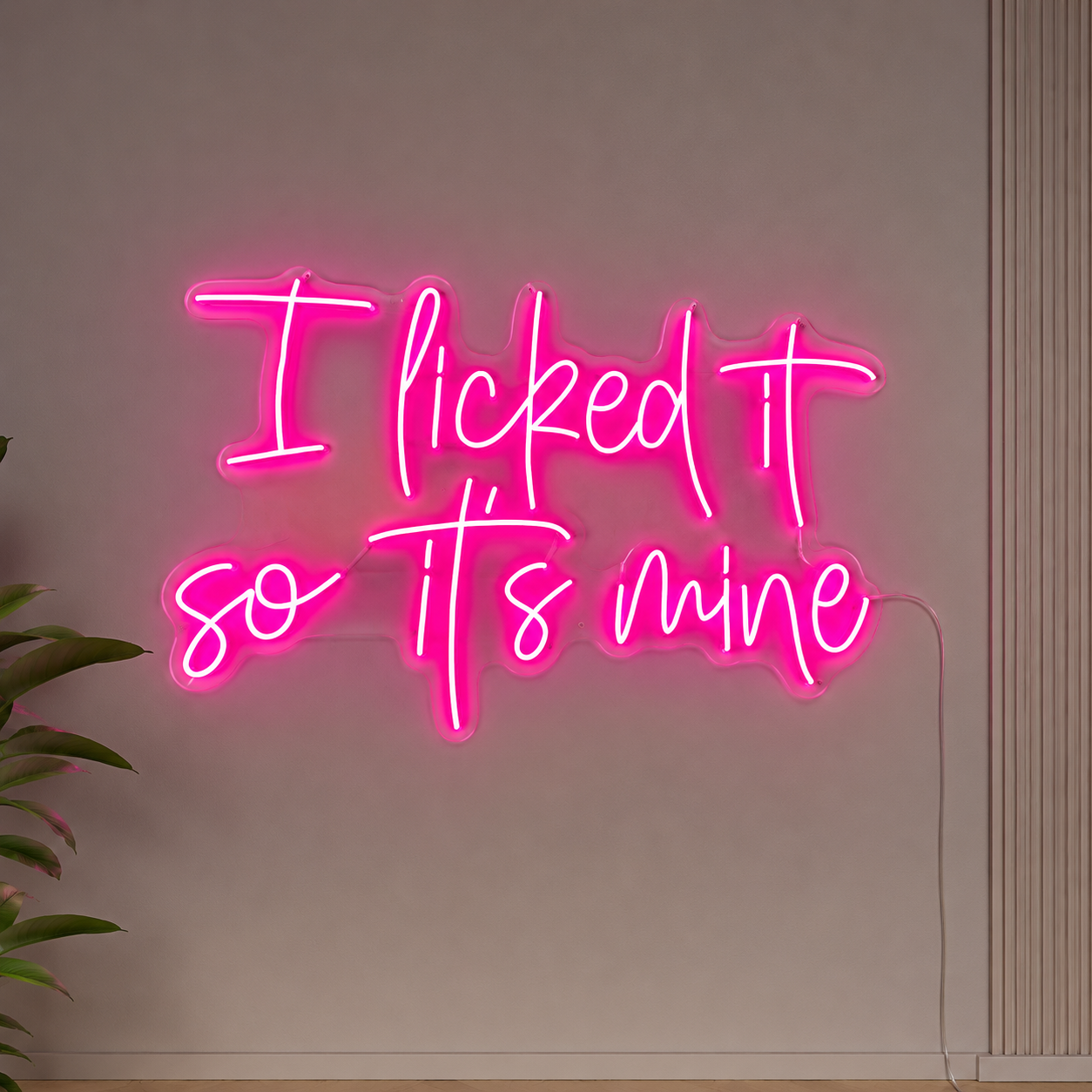 Mine Quote Wall Decor LED Neon Sign main product image
