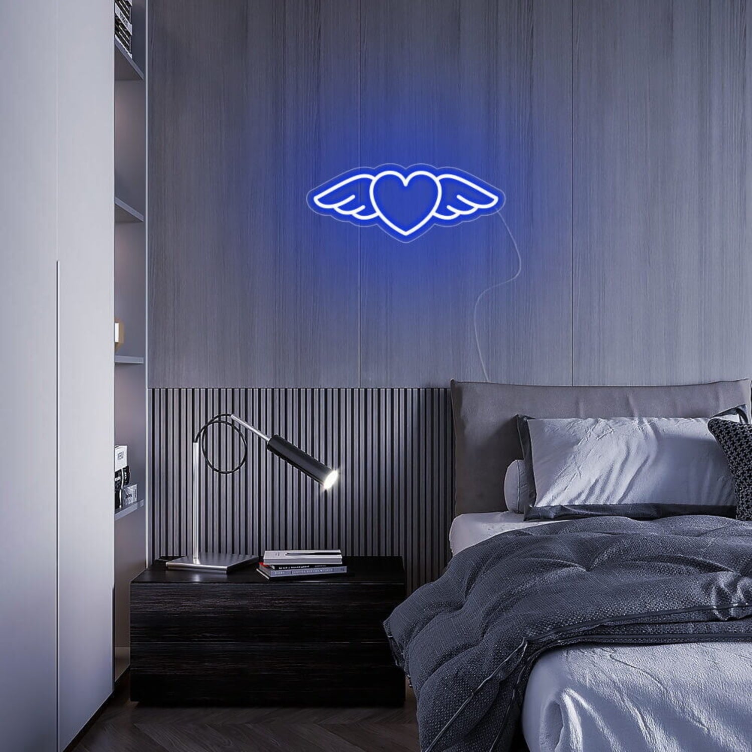 Mini Flying Heart Neon Sign | Shineneon