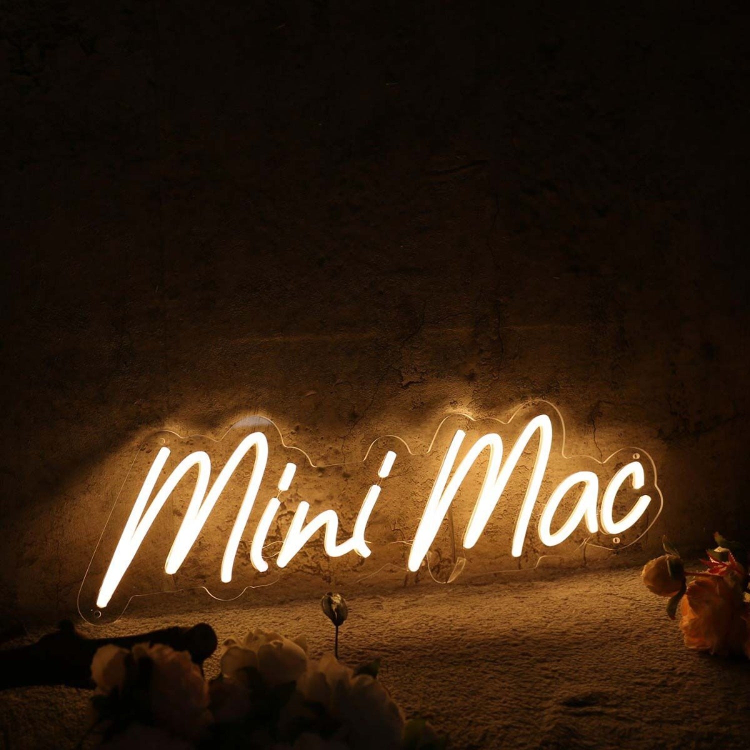 Mini Mac Yellow Led Neon Sign - Shineneon