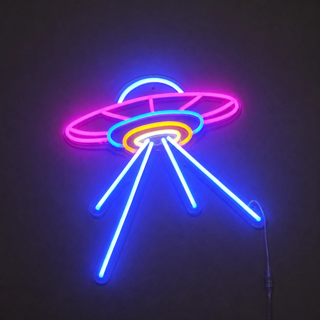 Minimal UFO Beam Neon Sign LED Neon Sign main product image