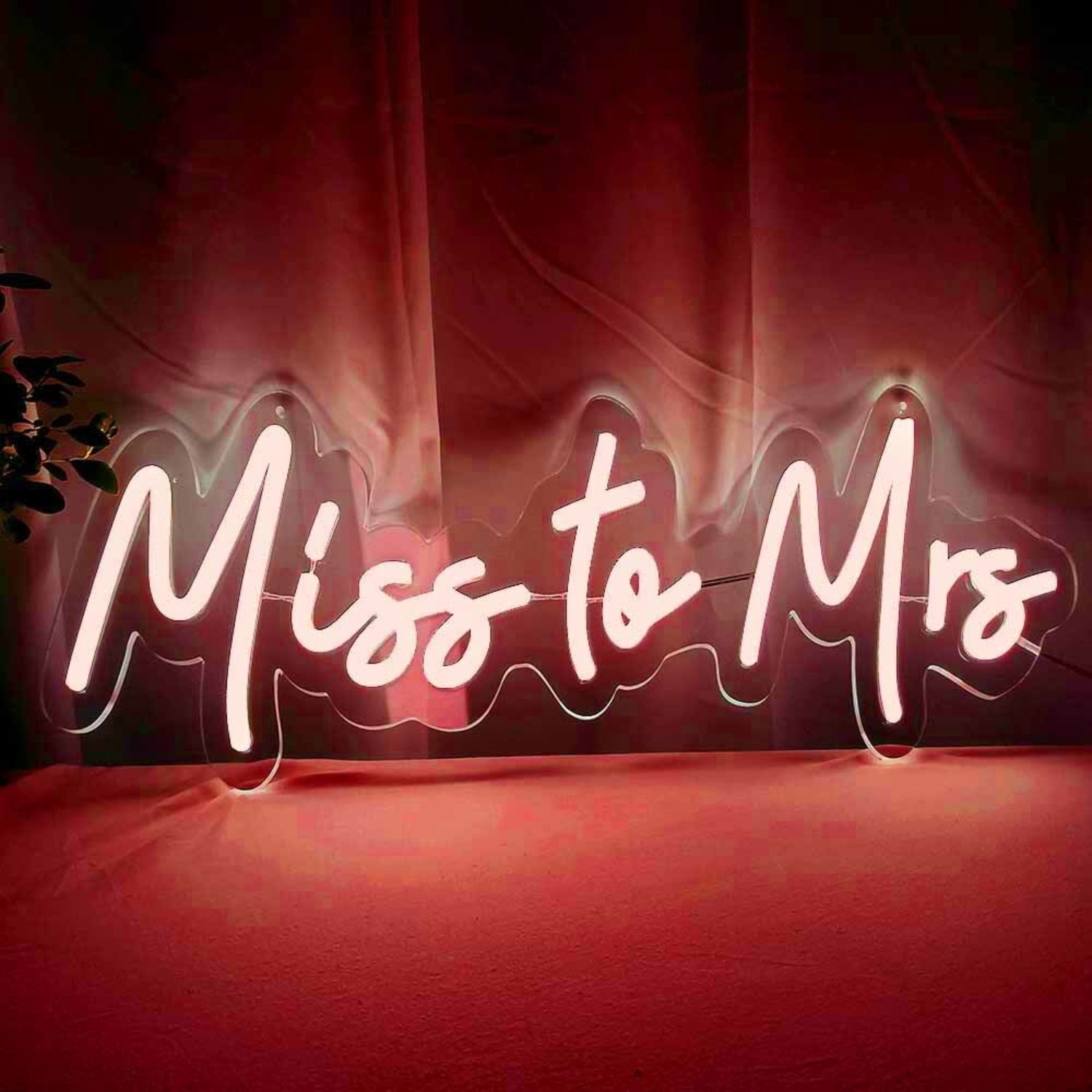 Miss To Mrs Wedding Neon Sign | Shineneon