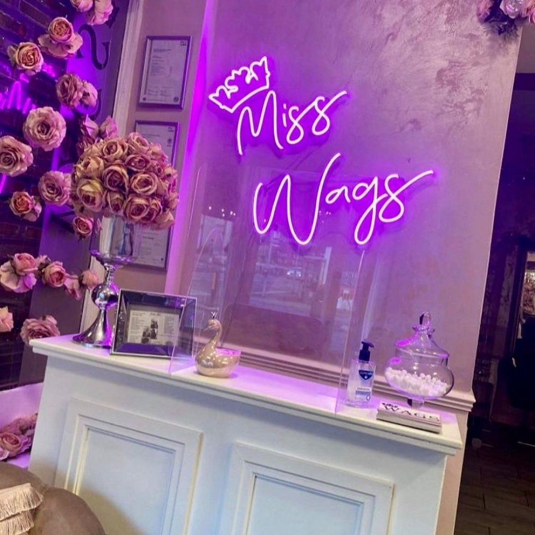 Miss Wags Led Sign Business Neon Sign - Shineneon