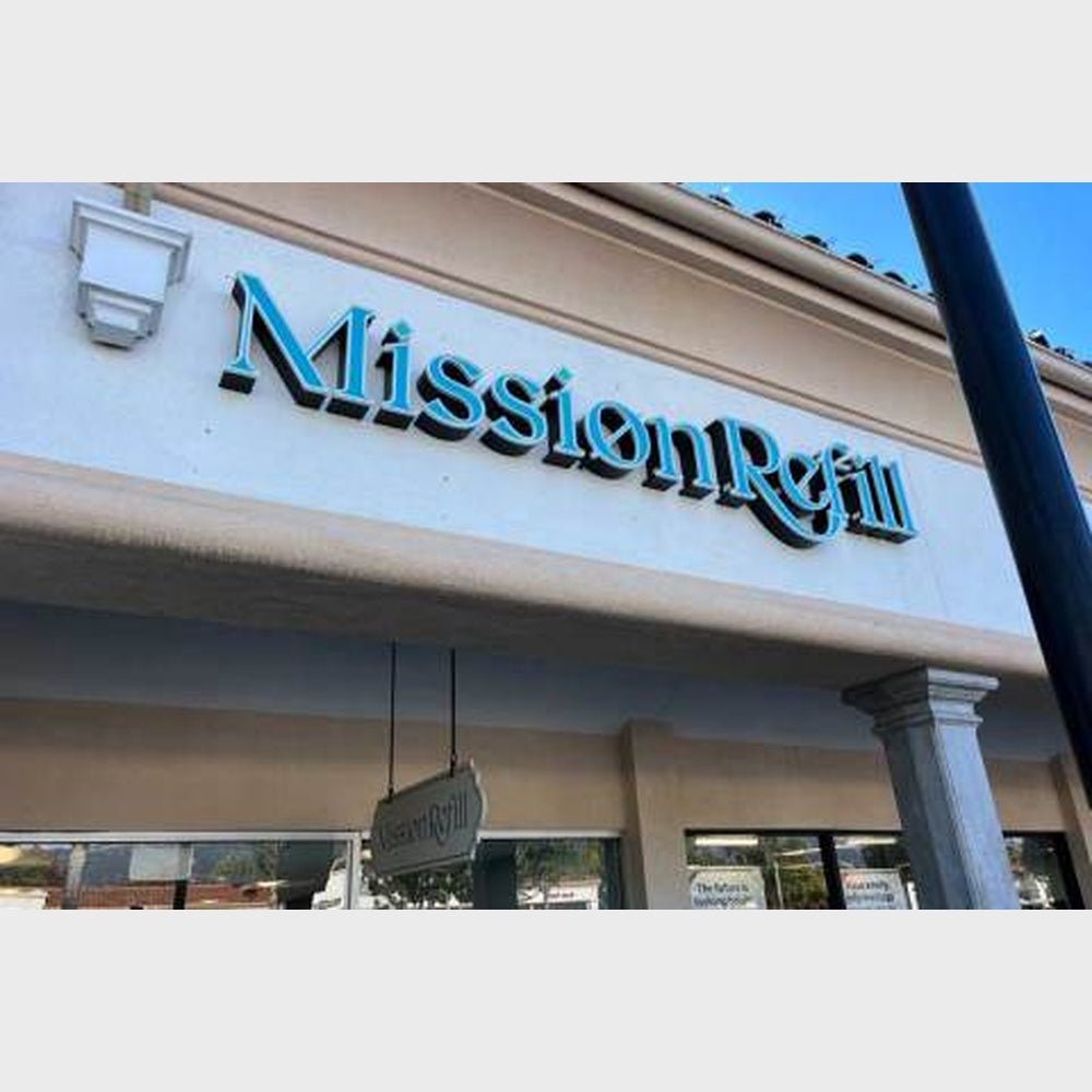 Mission Refill 3D Frontlit Channel Letters Led Light Sign - Shineneon