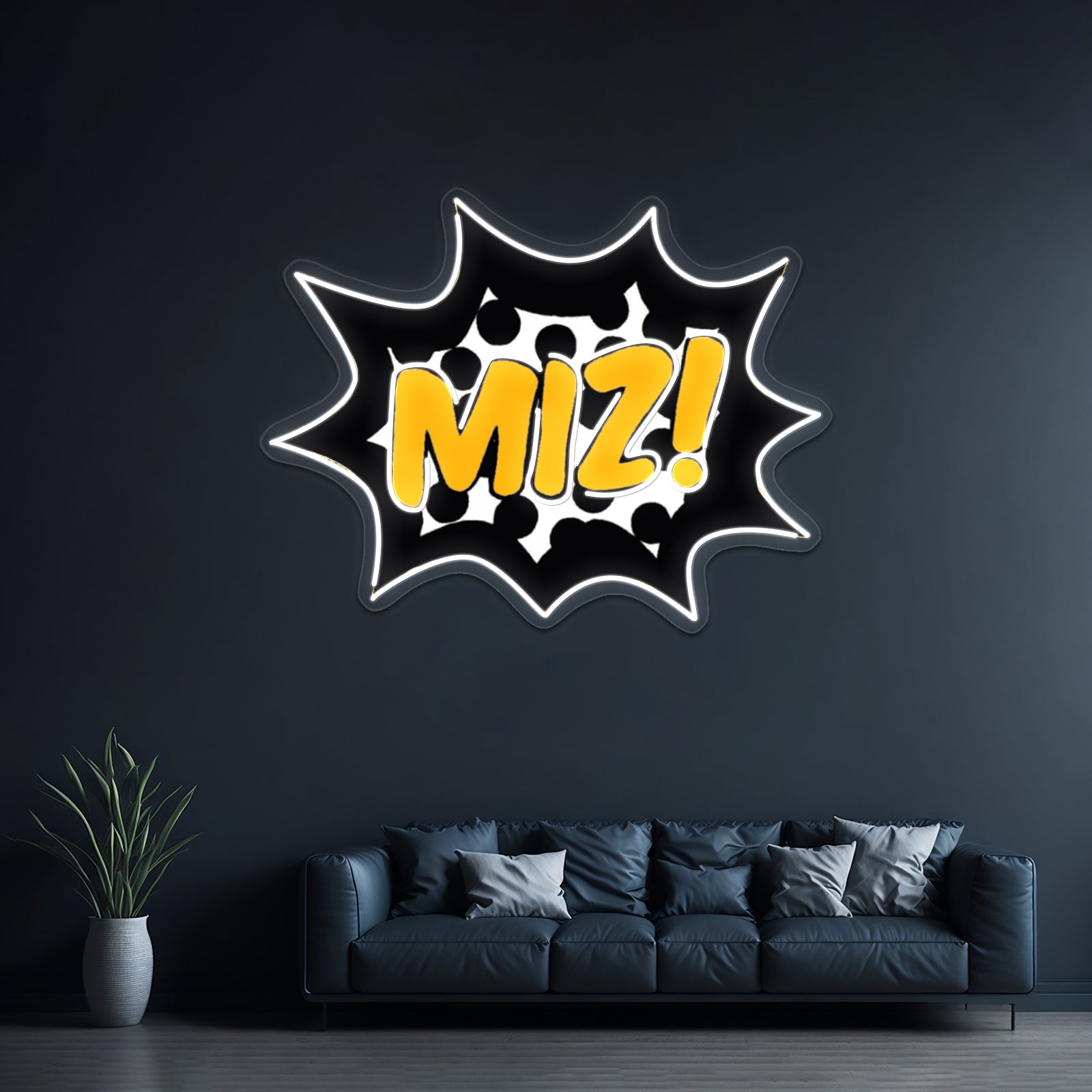 Miz Pop Artwork Neon Wall Signs - LED neon sign view 8