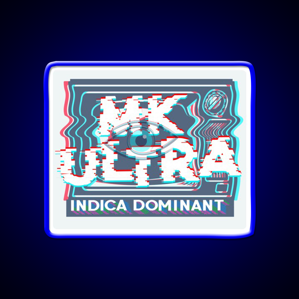 Mk Ultra Strain Art Hemp Inspired Green Leaf Led Neon Sign Rgb Color - LED neon sign view 5