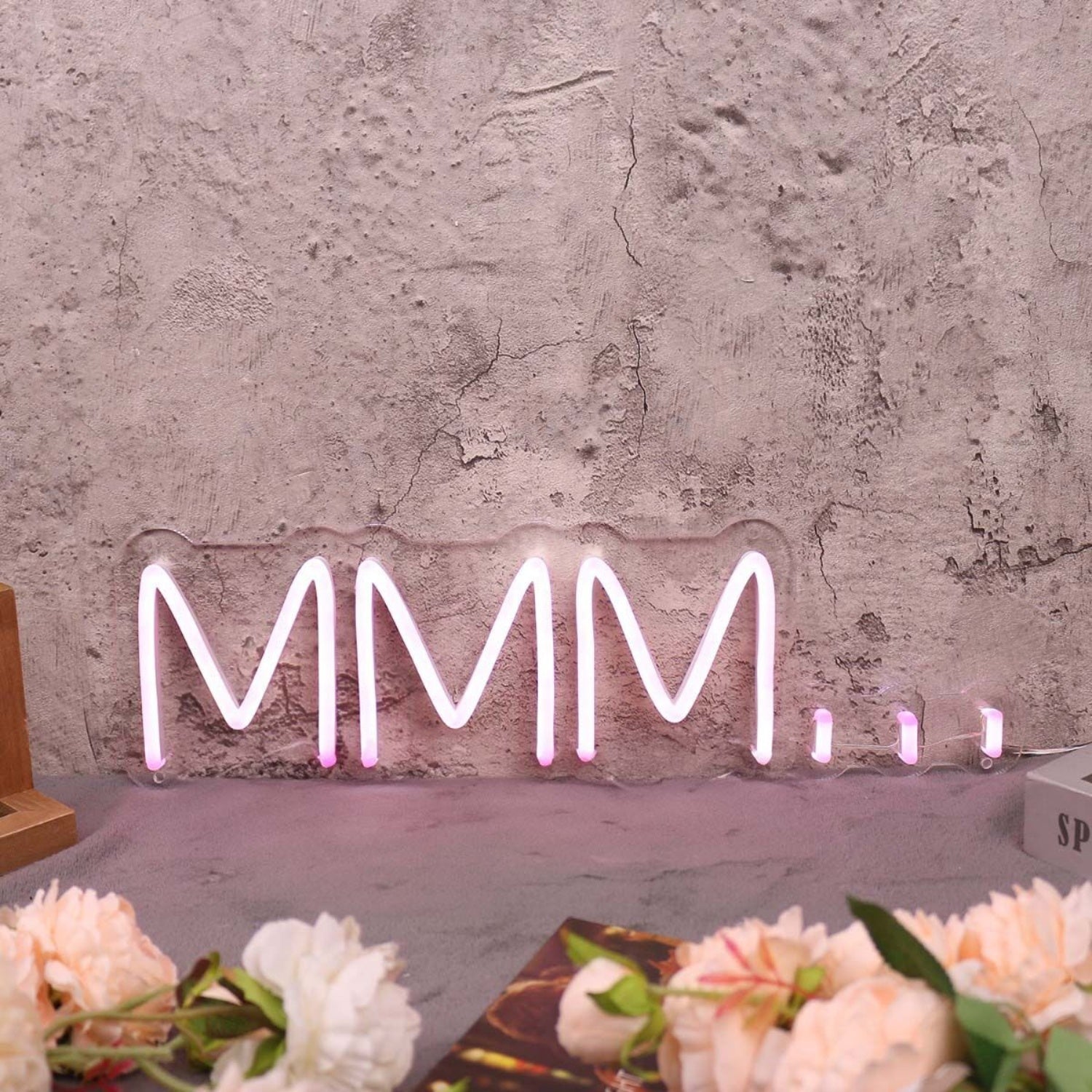 Mmm Pink Led Neon Sign - Shineneon