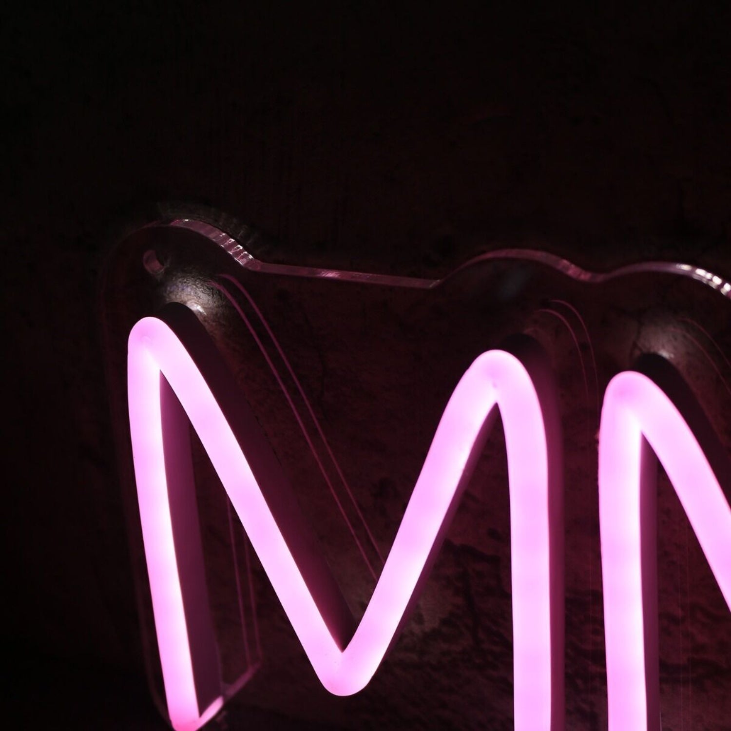 Mmm Pink Led Neon Sign - Shineneon